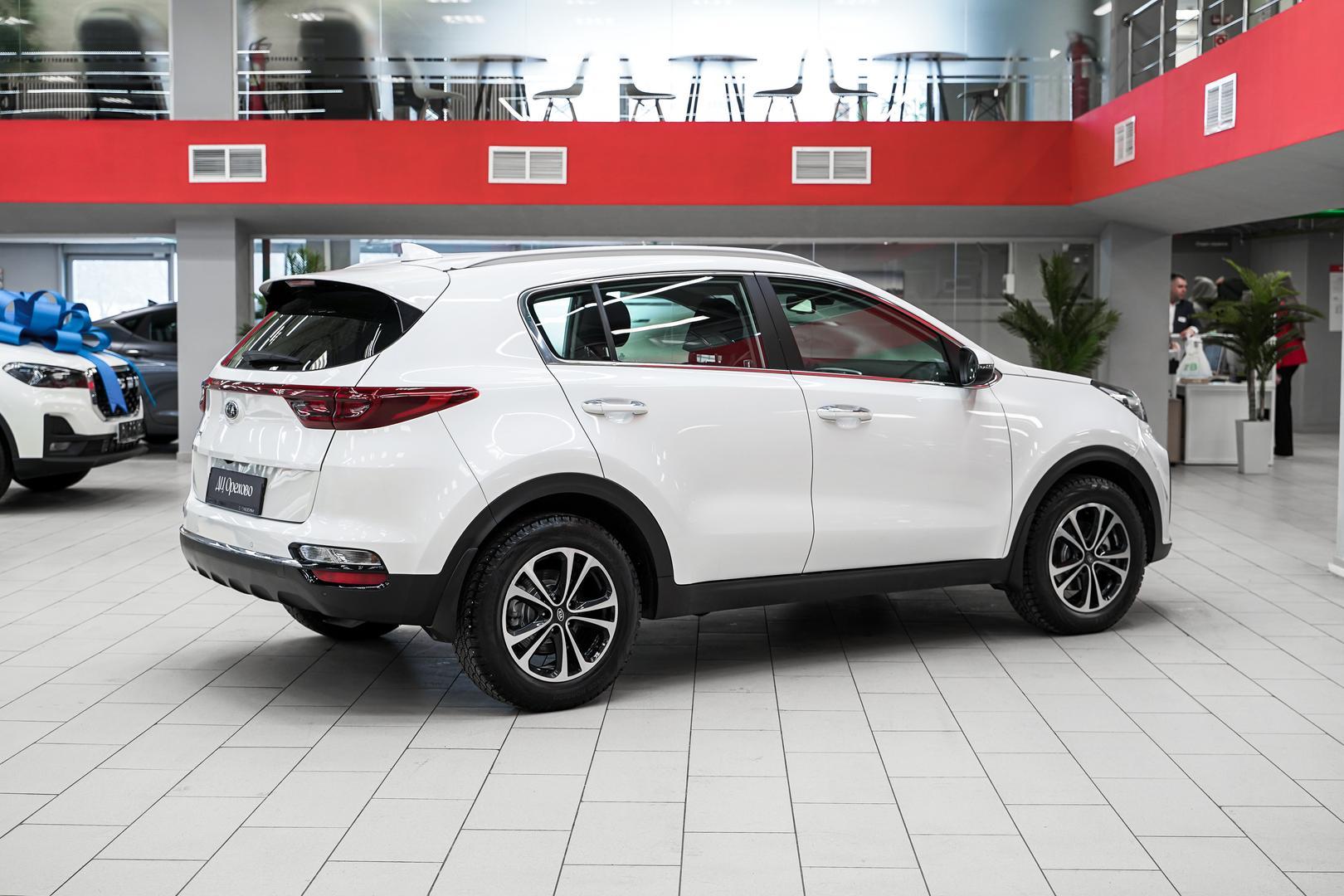 Kia Sportage 2021, белый, ДЦ Орехово