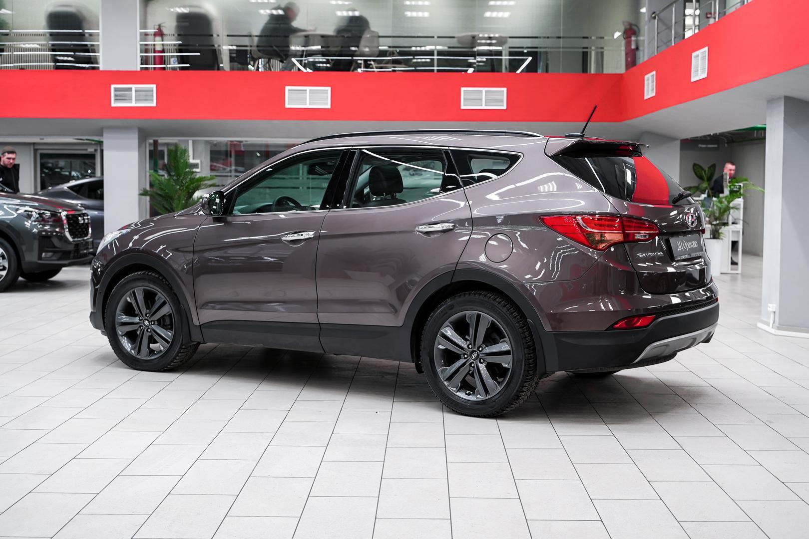 Hyundai Santa Fe 2013, коричневый, ДЦ Орехово