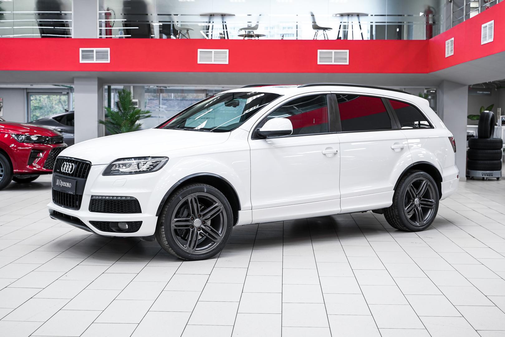 Audi Q7 2012, белый, ДЦ Орехово