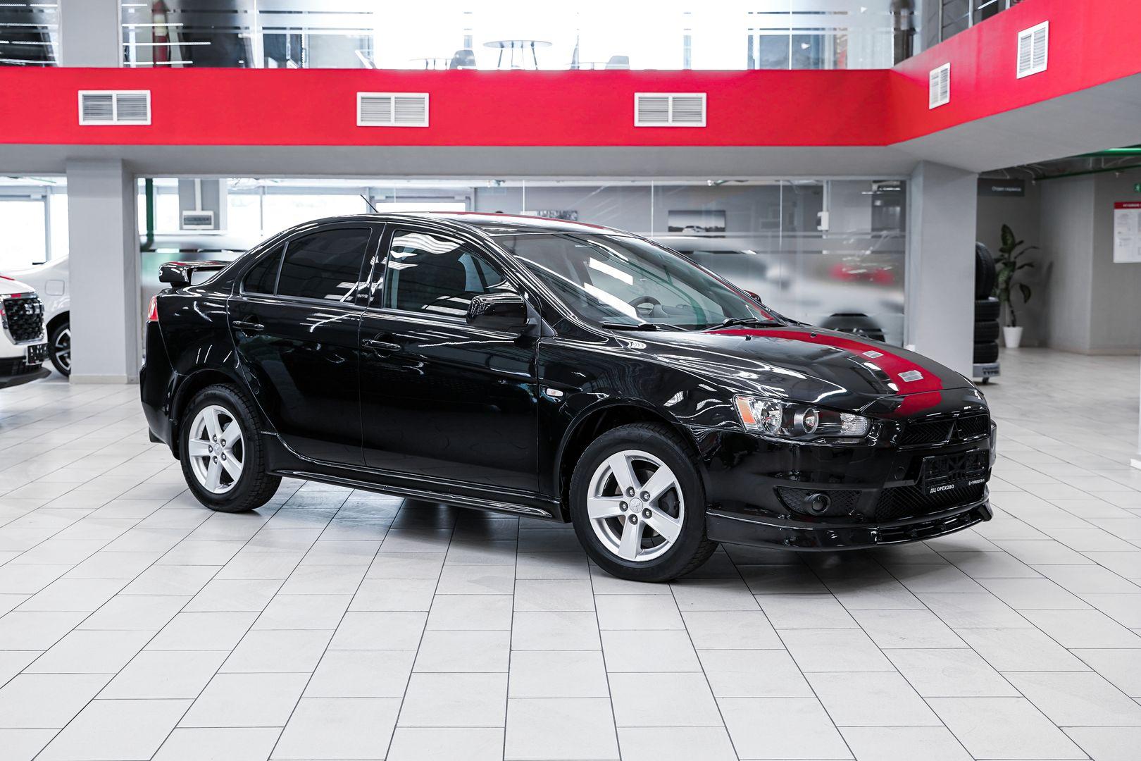 Mitsubishi Lancer 2008, черный, ДЦ Орехово
