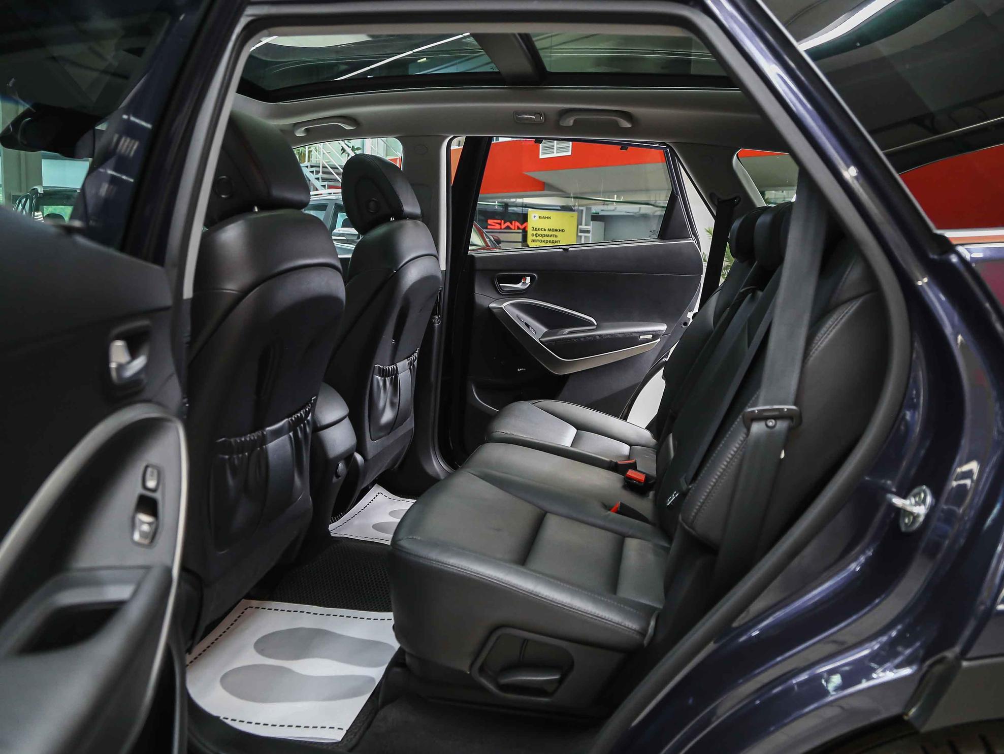 Hyundai Santa Fe 2017, синий, ДЦ Орехово