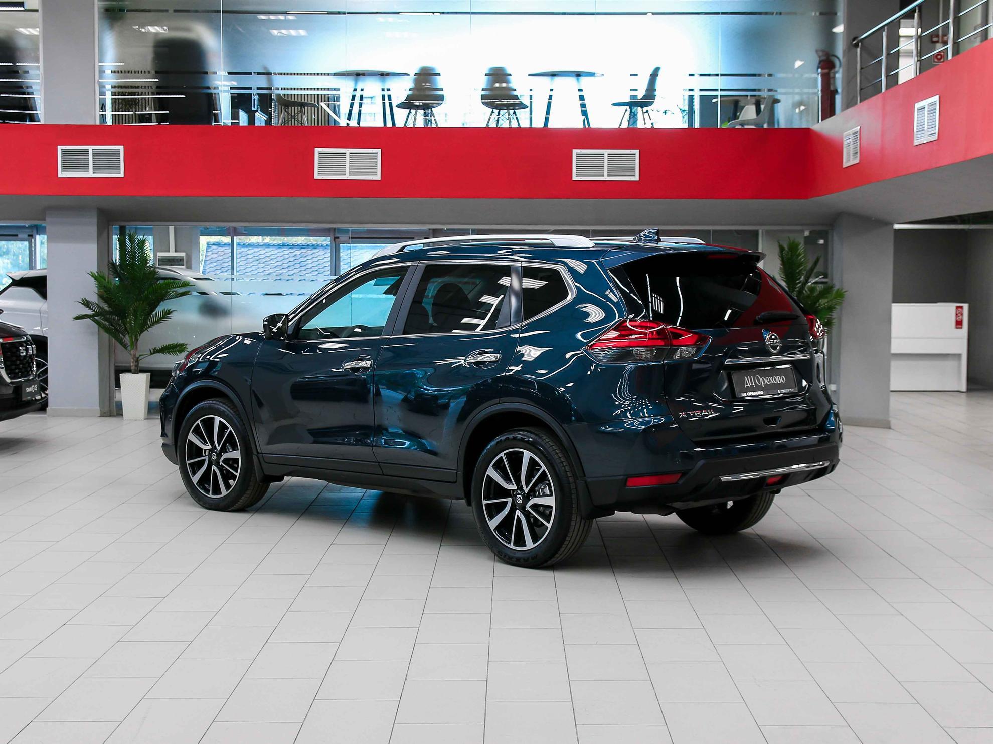 Nissan X-Trail 2019, синий, ДЦ Орехово