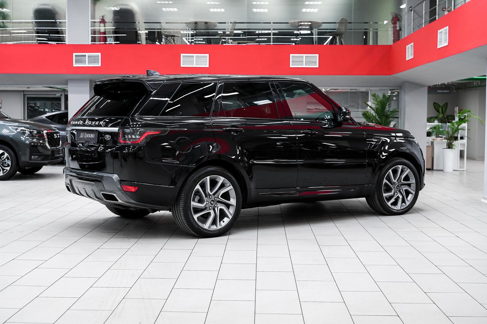 Land Rover Range Rover Sport 2019, черный, ДЦ Орехово