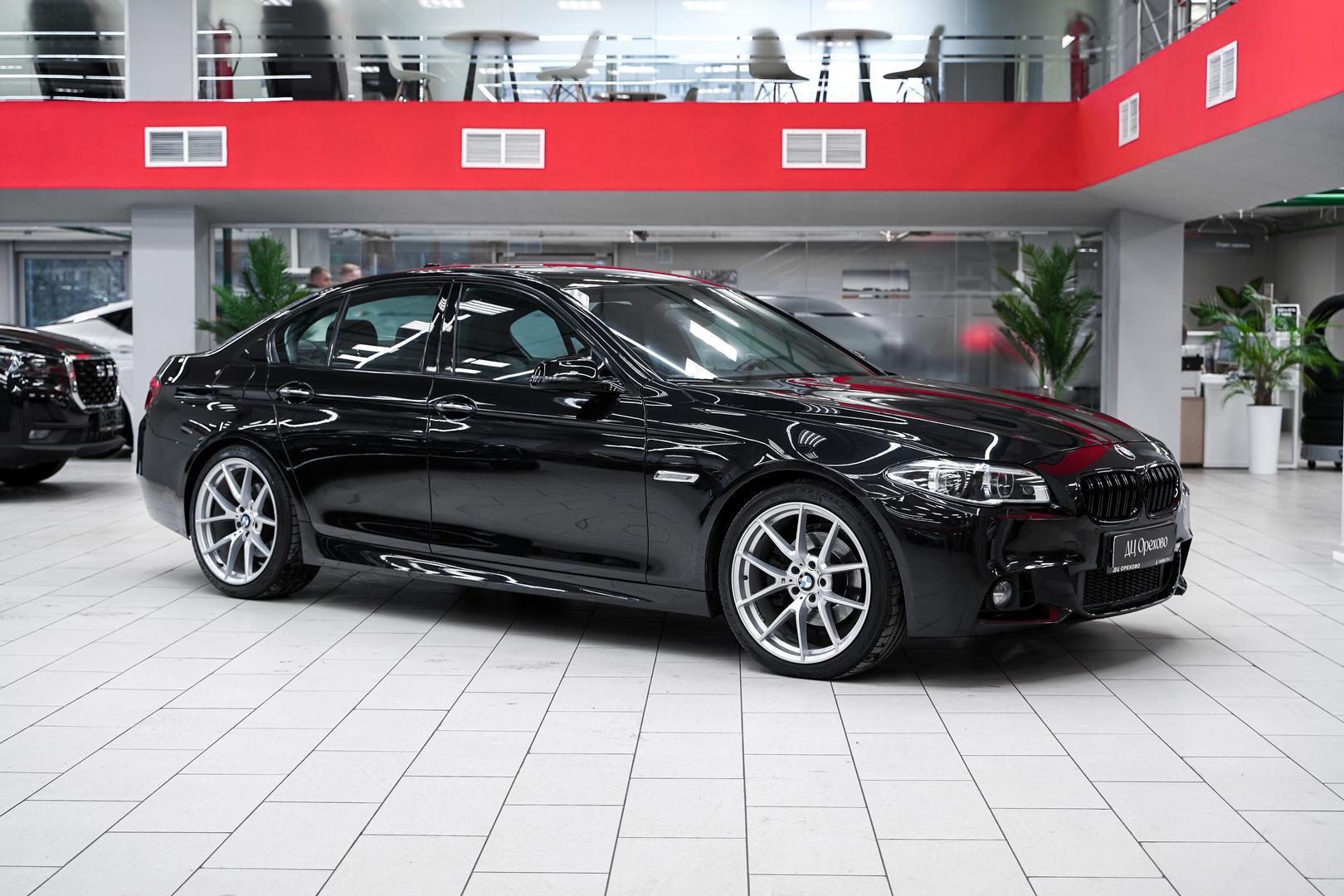 BMW 5 серии 2016, черный, ДЦ Орехово