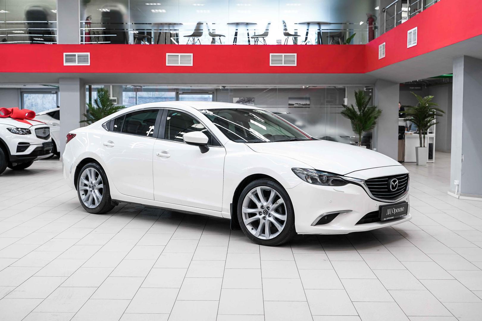 Mazda 6 2015, белый, ДЦ Орехово