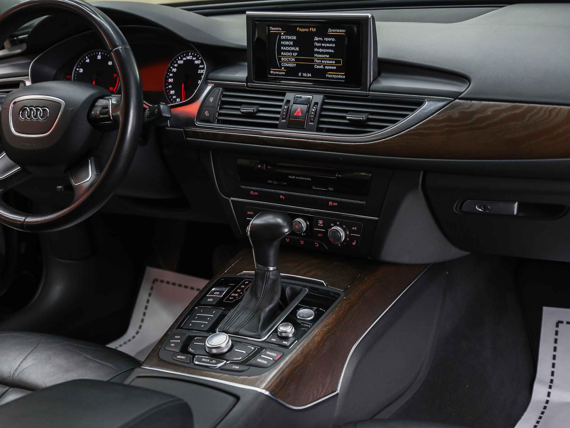 Audi A6 2014, черный, ДЦ Орехово
