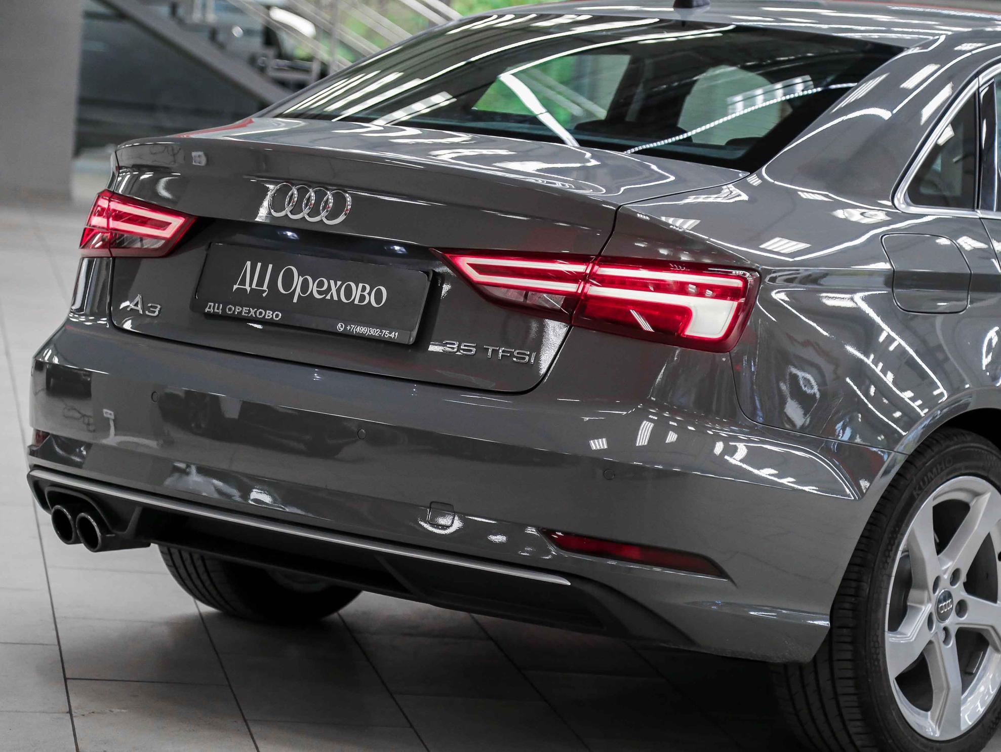 Audi A3 2018, серый, ДЦ Орехово