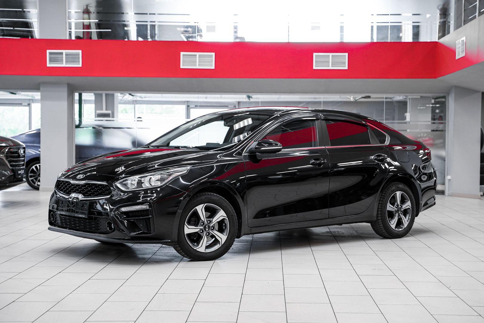 Kia Cerato 2021, черный, ДЦ Орехово