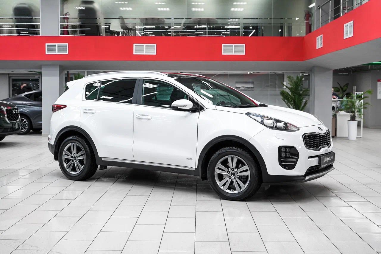Kia Sportage 2016, белый, ДЦ Орехово