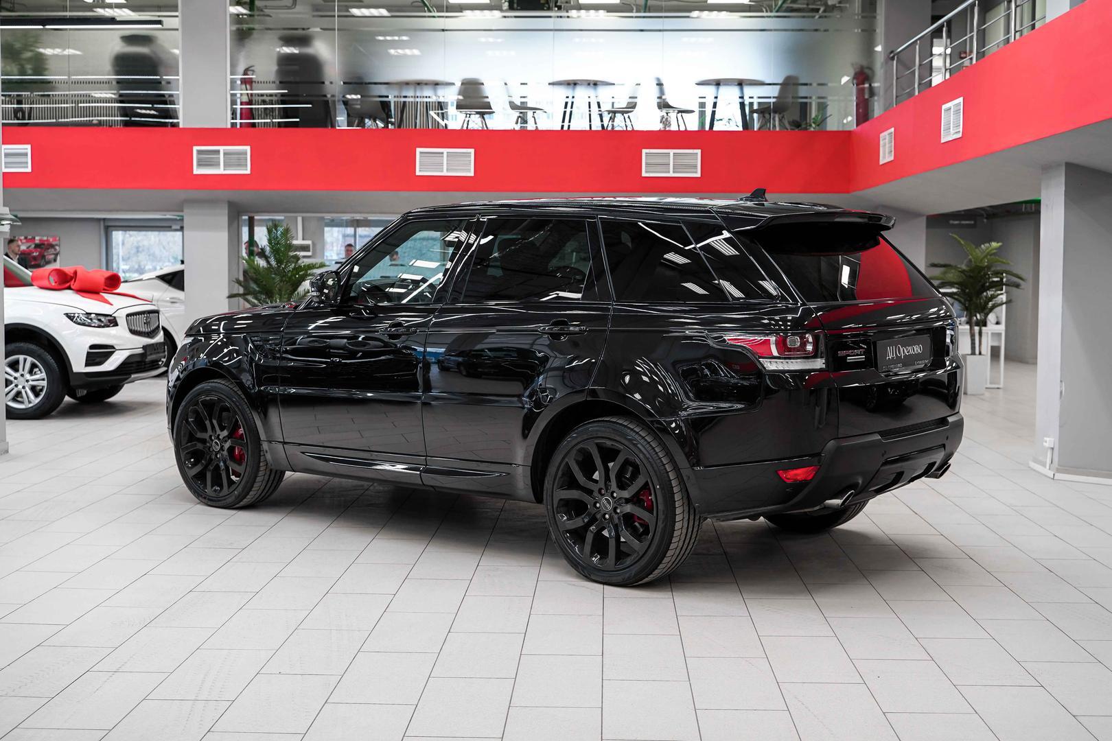 Land Rover Range Rover Sport 2016, черный, ДЦ Орехово