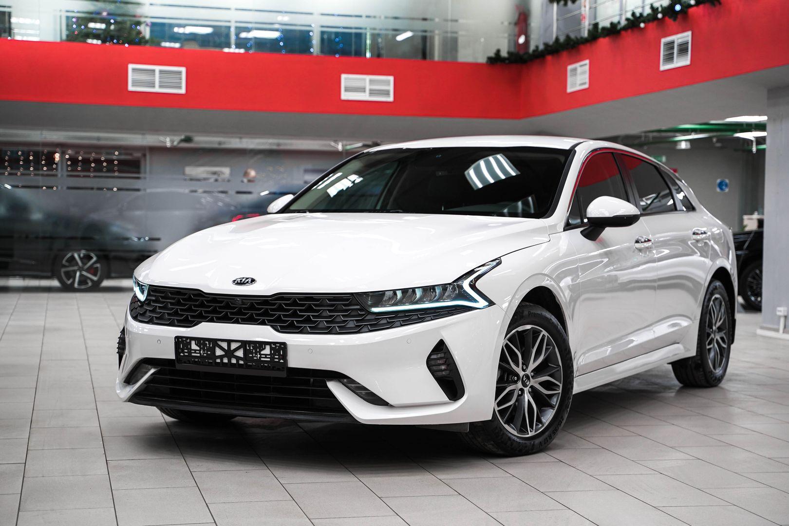 Kia K5 2021, белый, ДЦ Орехово