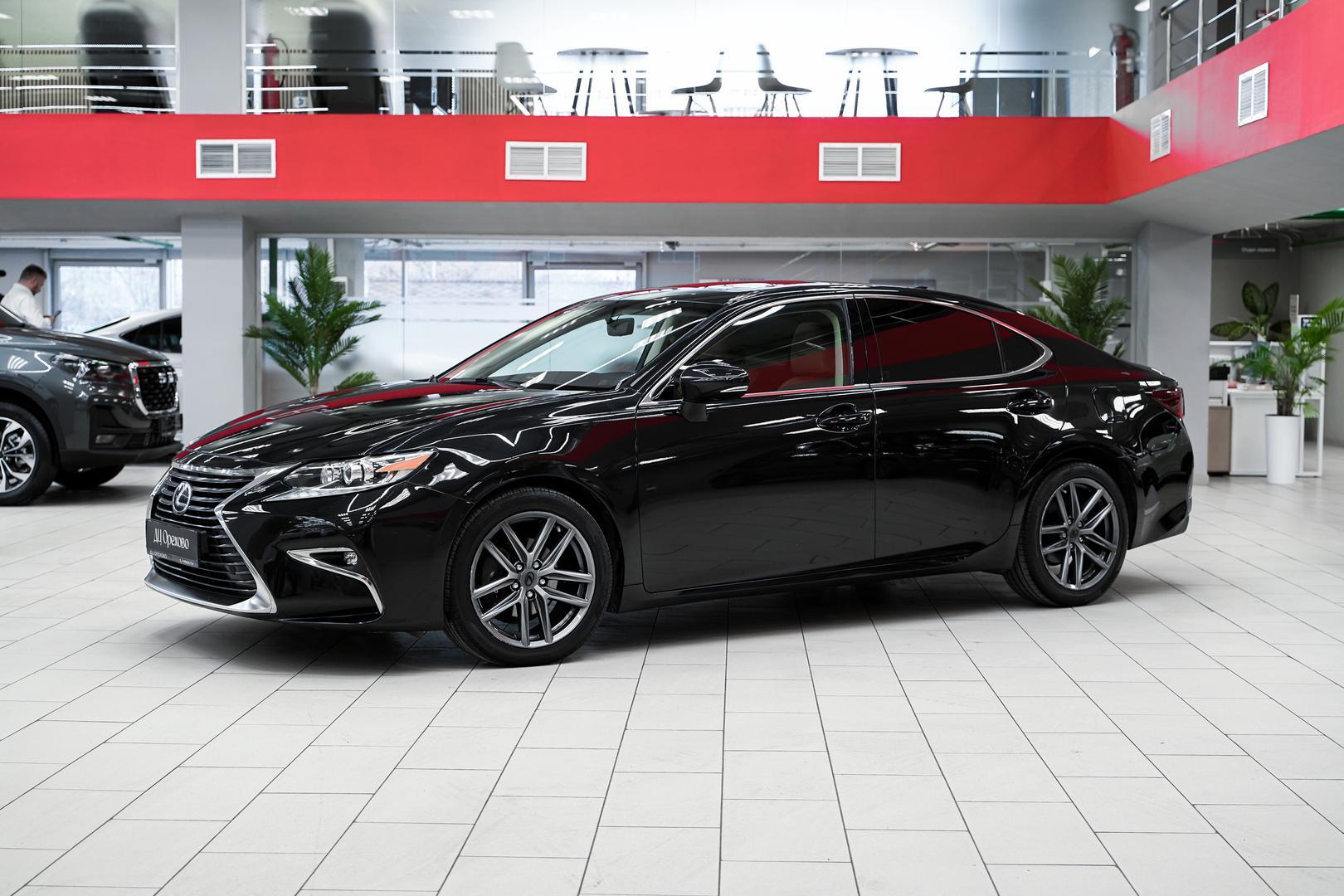Lexus ES 2017, черный, ДЦ Орехово