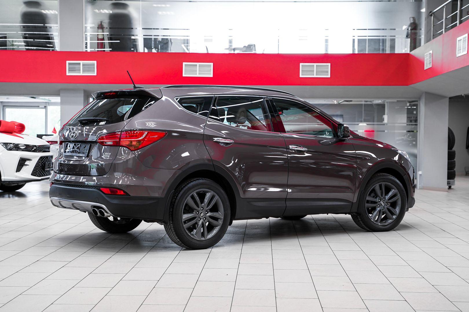 Hyundai Santa Fe 2013, коричневый, ДЦ Орехово