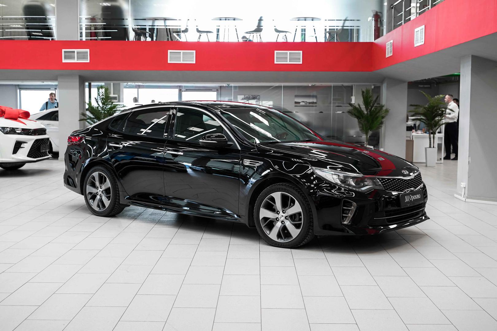 Kia Optima 2018, черный, ДЦ Орехово