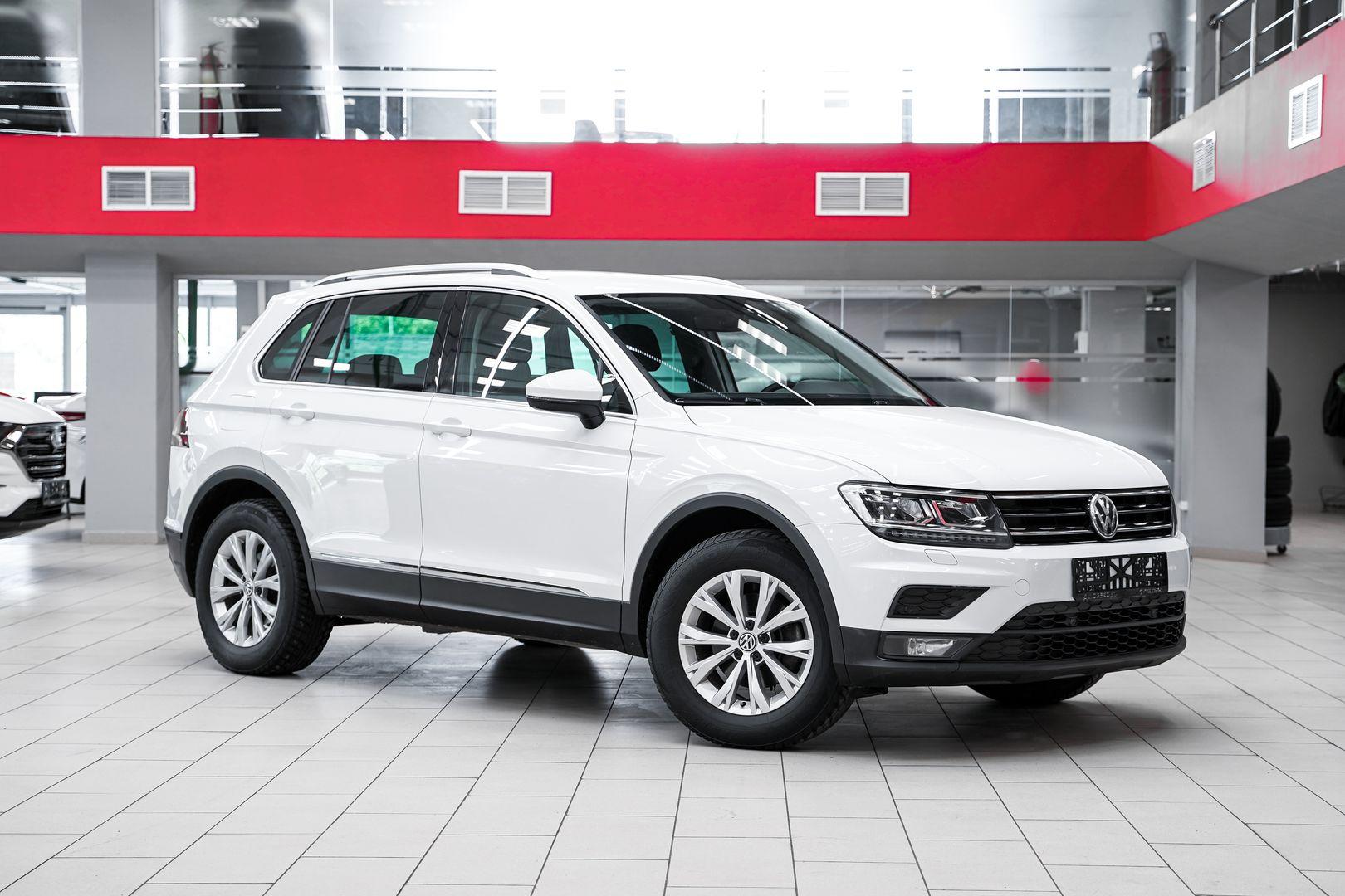 Volkswagen Tiguan 2018, белый, ДЦ Орехово