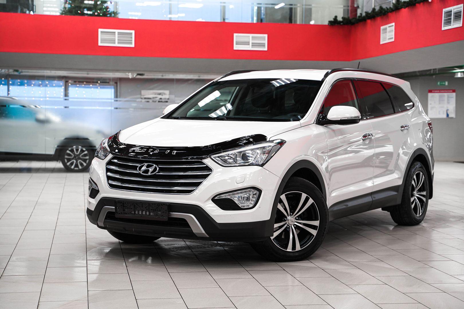 Hyundai Santa Fe 2014, белый, ДЦ Орехово