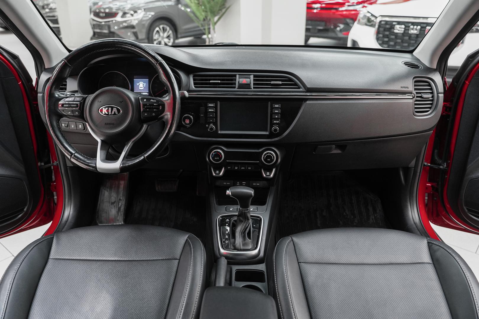 Kia Rio X-Line 2019, красный, ДЦ Орехово