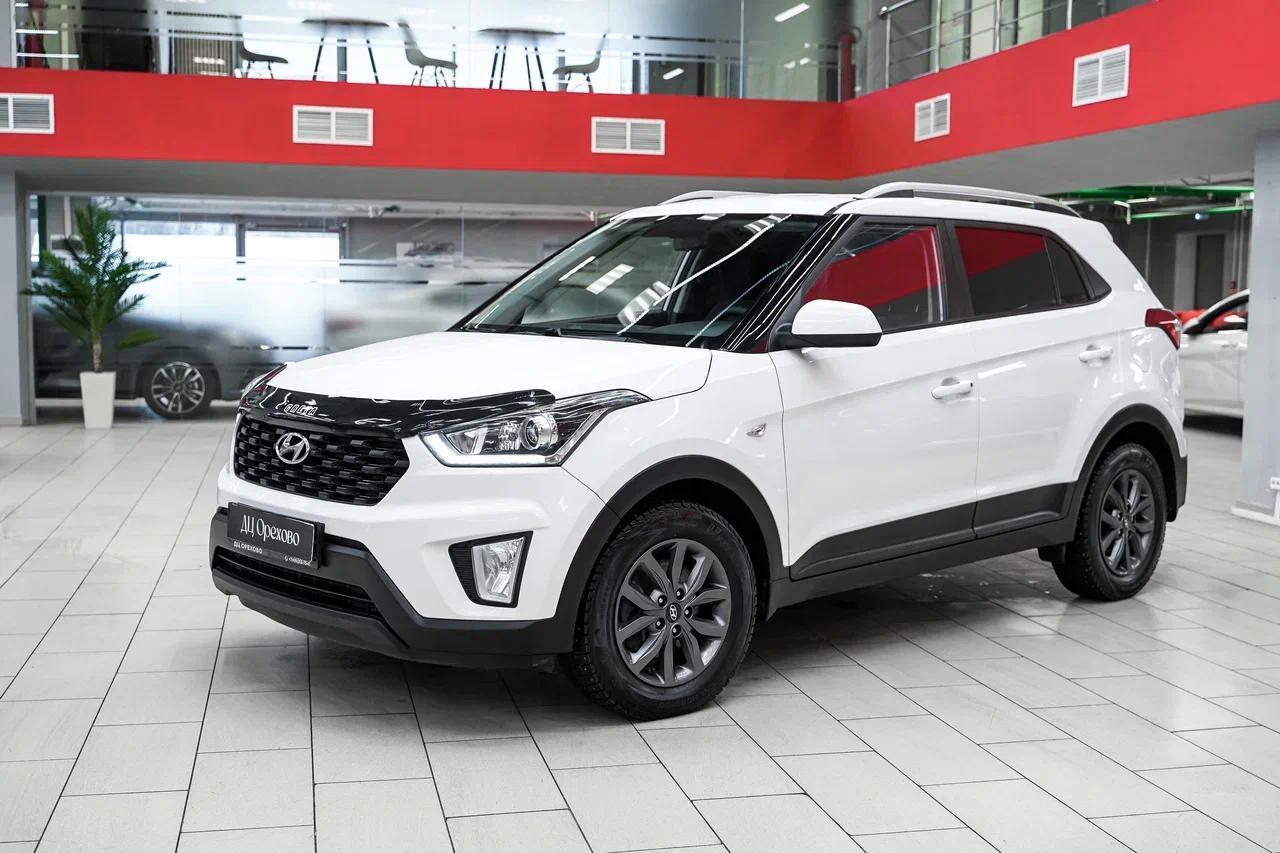 Hyundai Creta 2021, белый, ДЦ Орехово