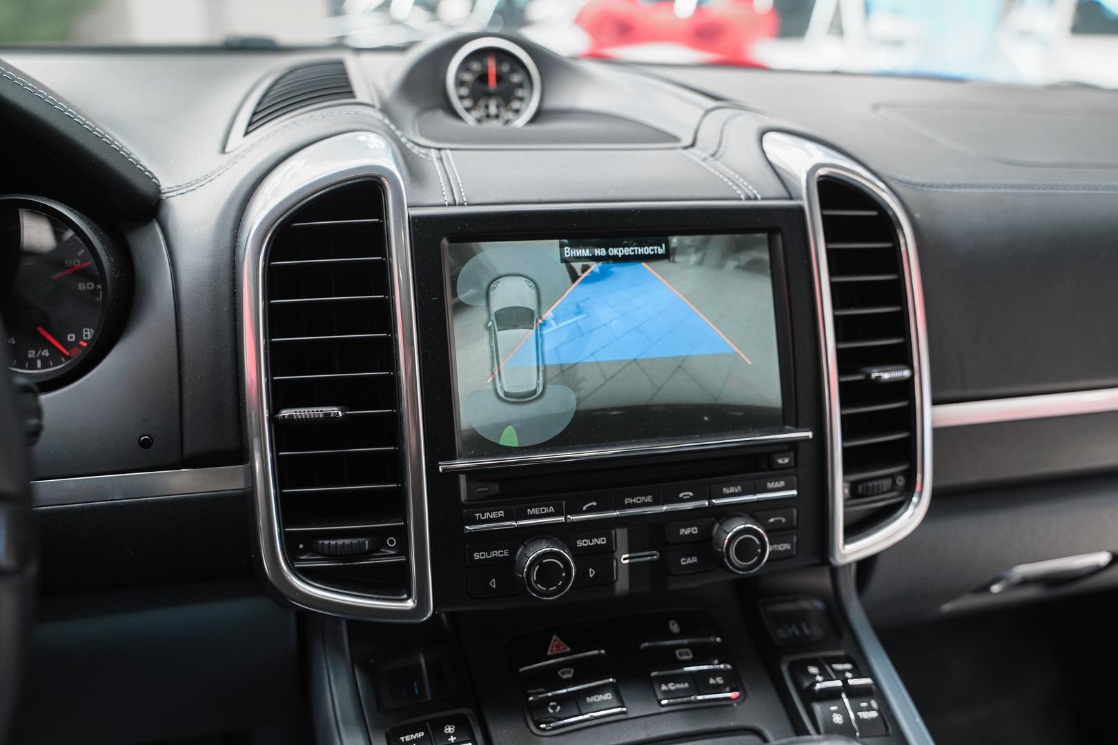Porsche Cayenne 2013, синий, ДЦ Орехово