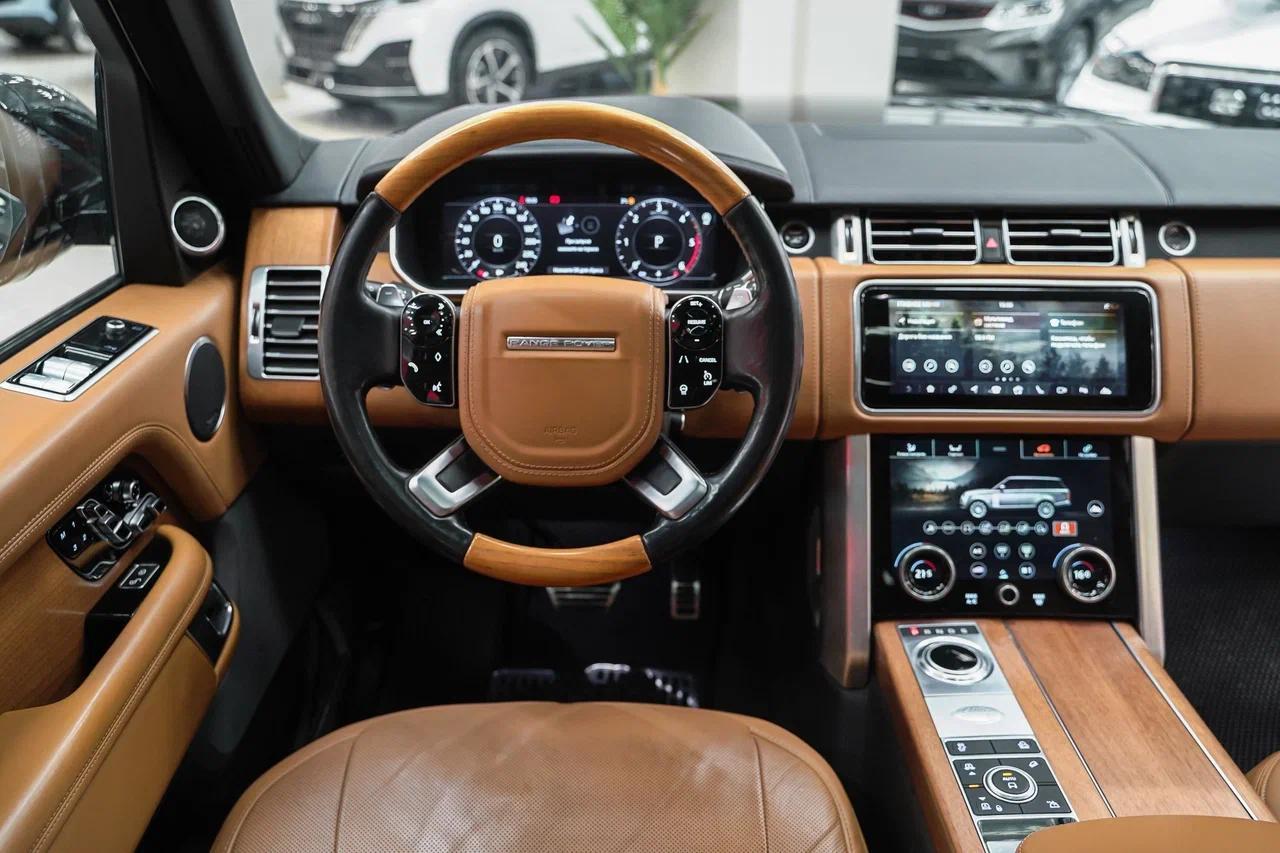 Land Rover Range Rover 2019, черный, ДЦ Орехово