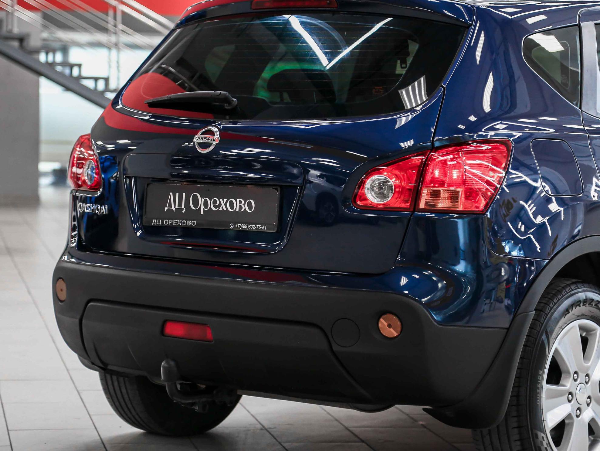 Nissan Qashqai 2008, синий, ДЦ Орехово