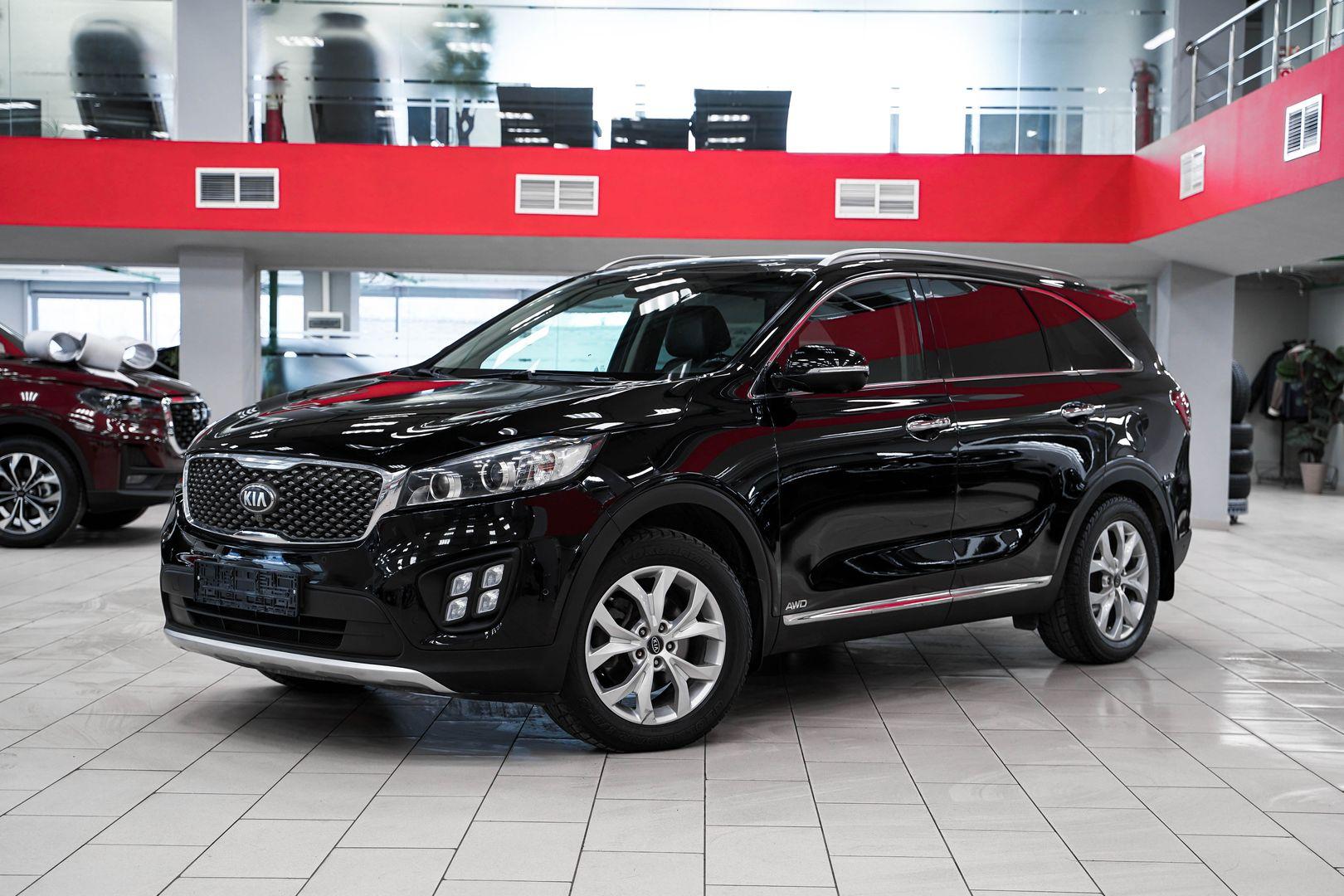 Kia Sorento 2016, черный, ДЦ Орехово