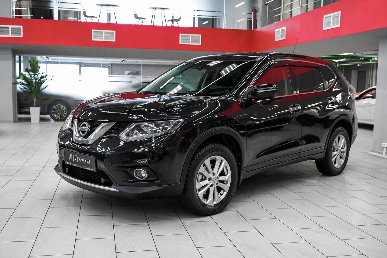 Nissan X-Trail 2015, черный, ДЦ Орехово