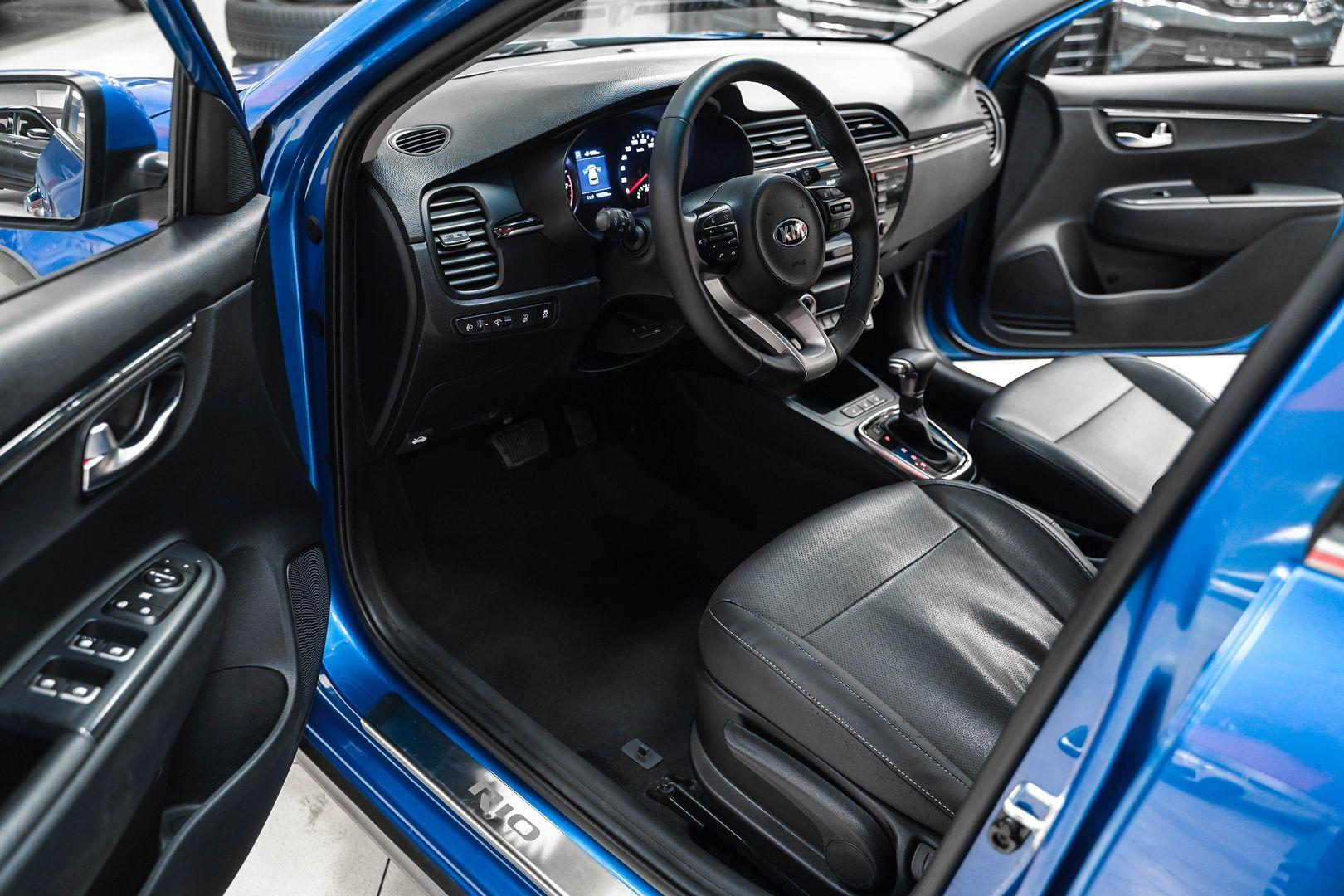 Kia Rio X-Line 2019, синий, ДЦ Орехово