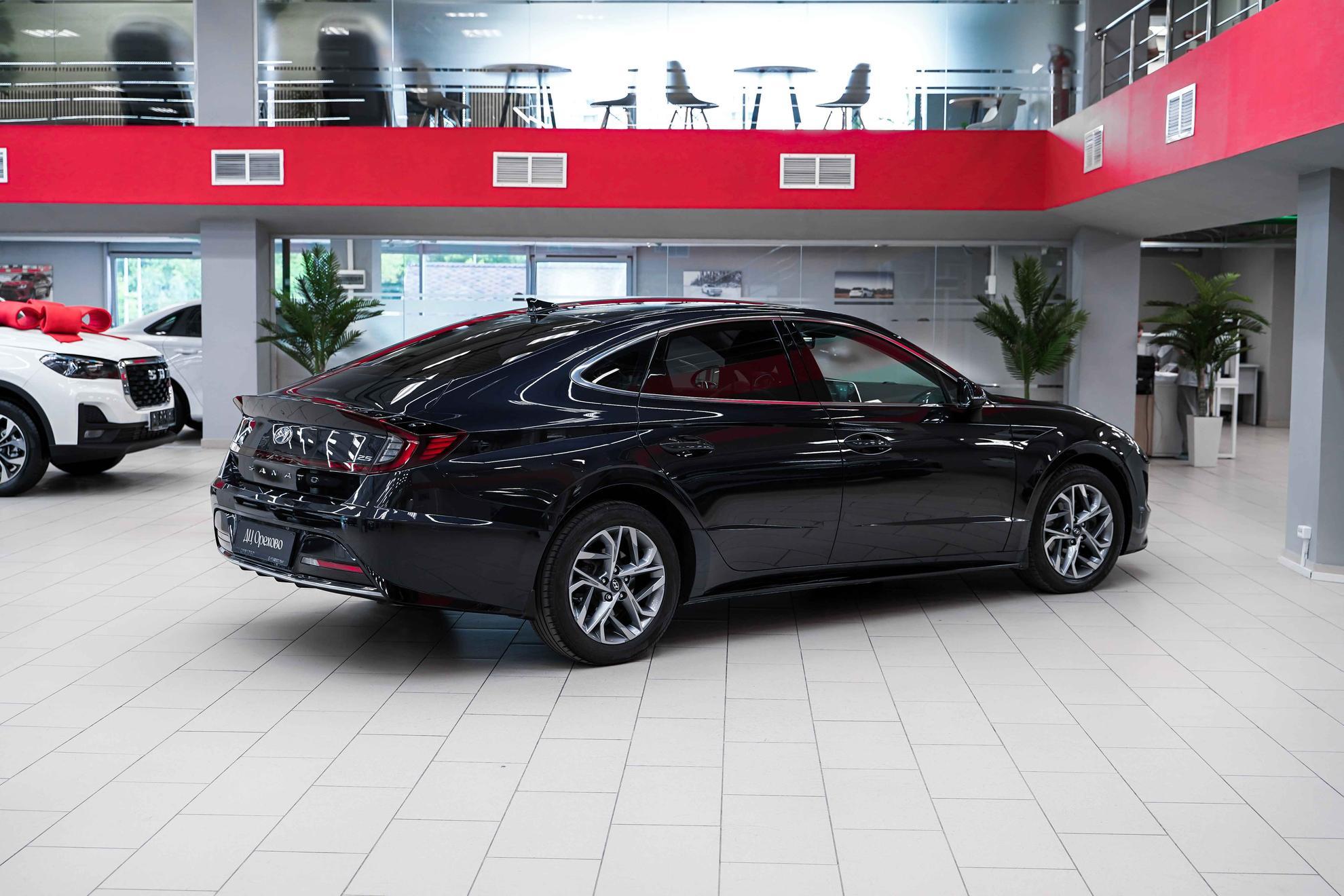 Hyundai Sonata 2020, голубой, ДЦ Орехово