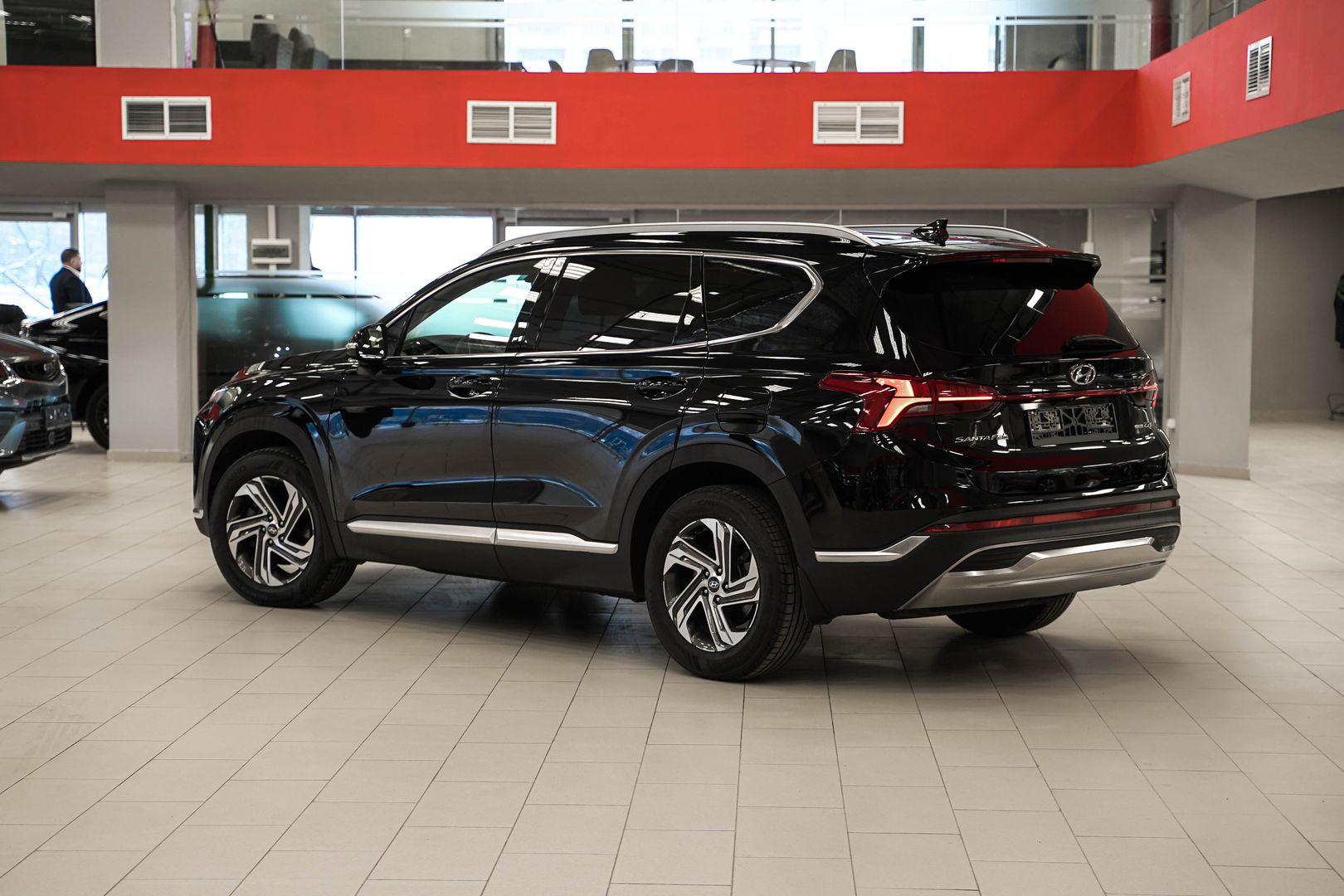 Hyundai Santa Fe 2022, черный, ДЦ Орехово