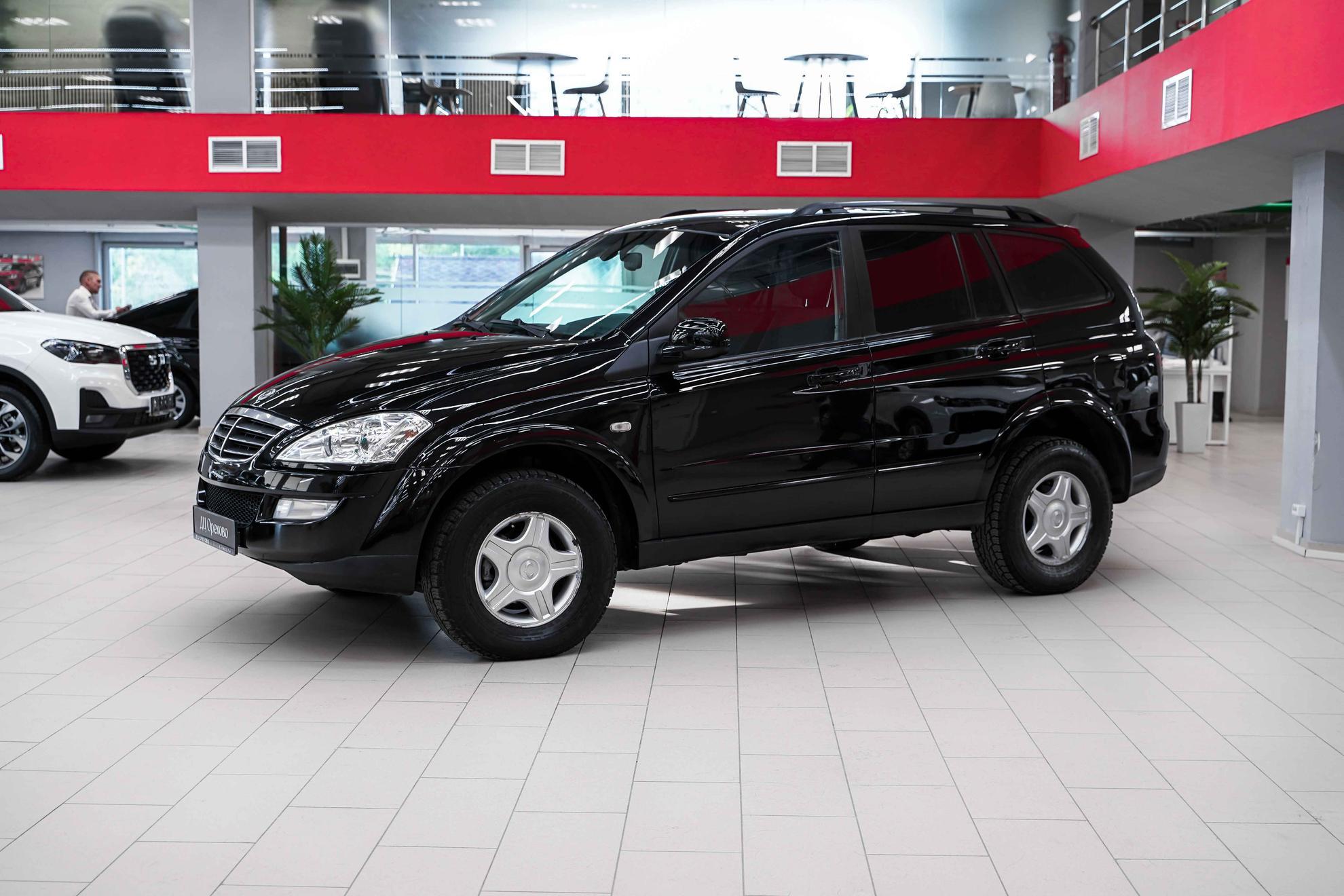 SsangYong Kyron 2009, черный, ДЦ Орехово
