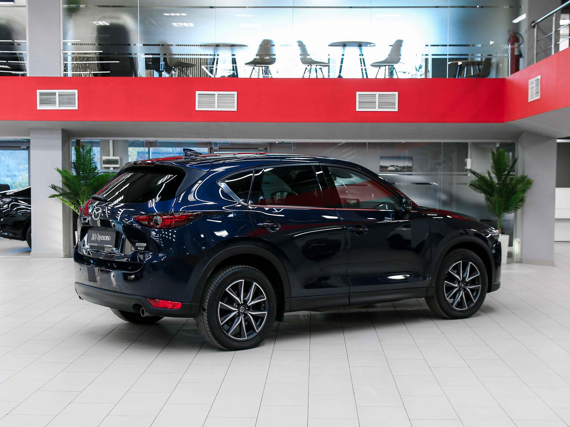 Mazda CX-5 2017, синий, ДЦ Орехово