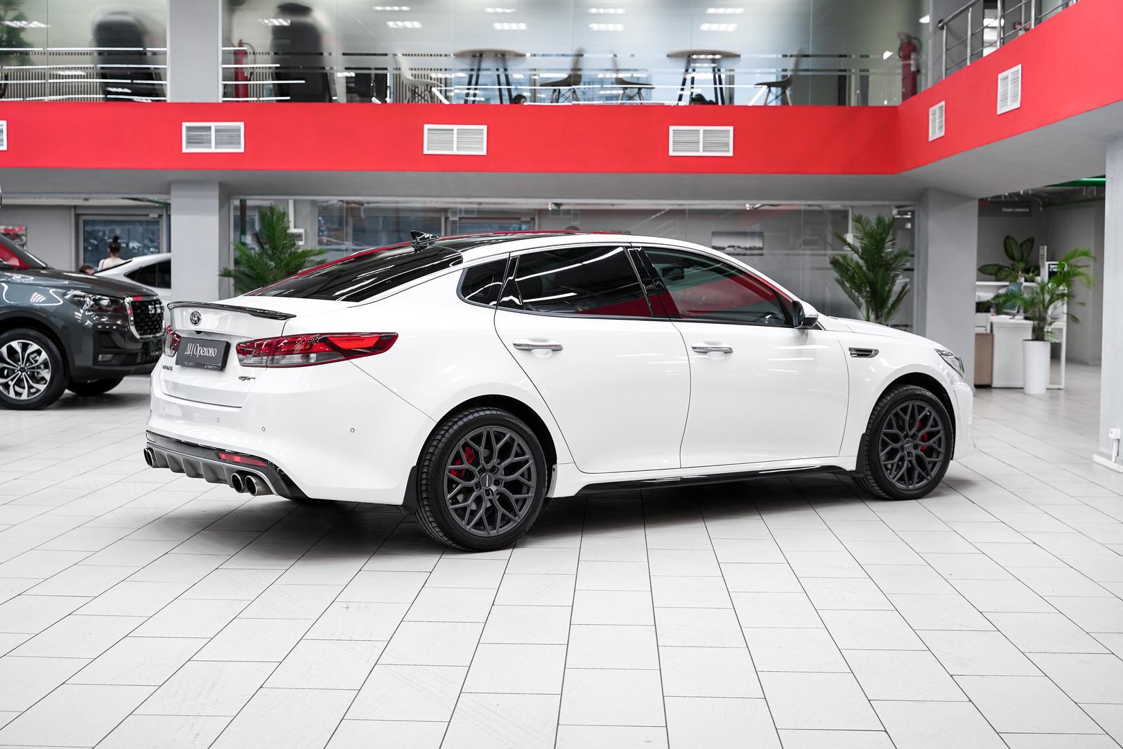 Kia Optima 2017, белый, ДЦ Орехово