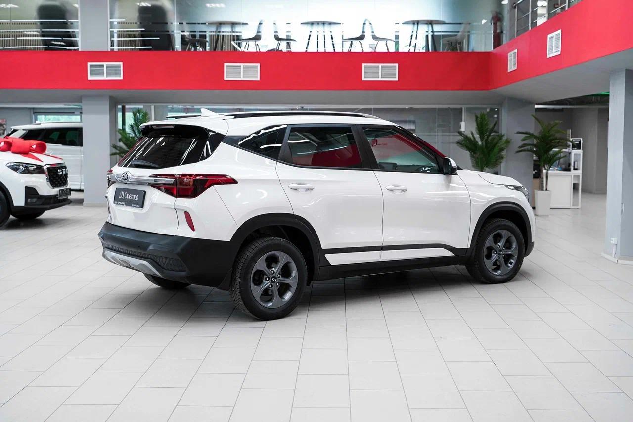 Kia Seltos 2021, белый, ДЦ Орехово