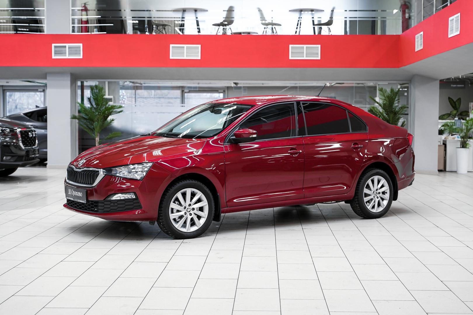 Skoda Rapid 2020, красный, ДЦ Орехово