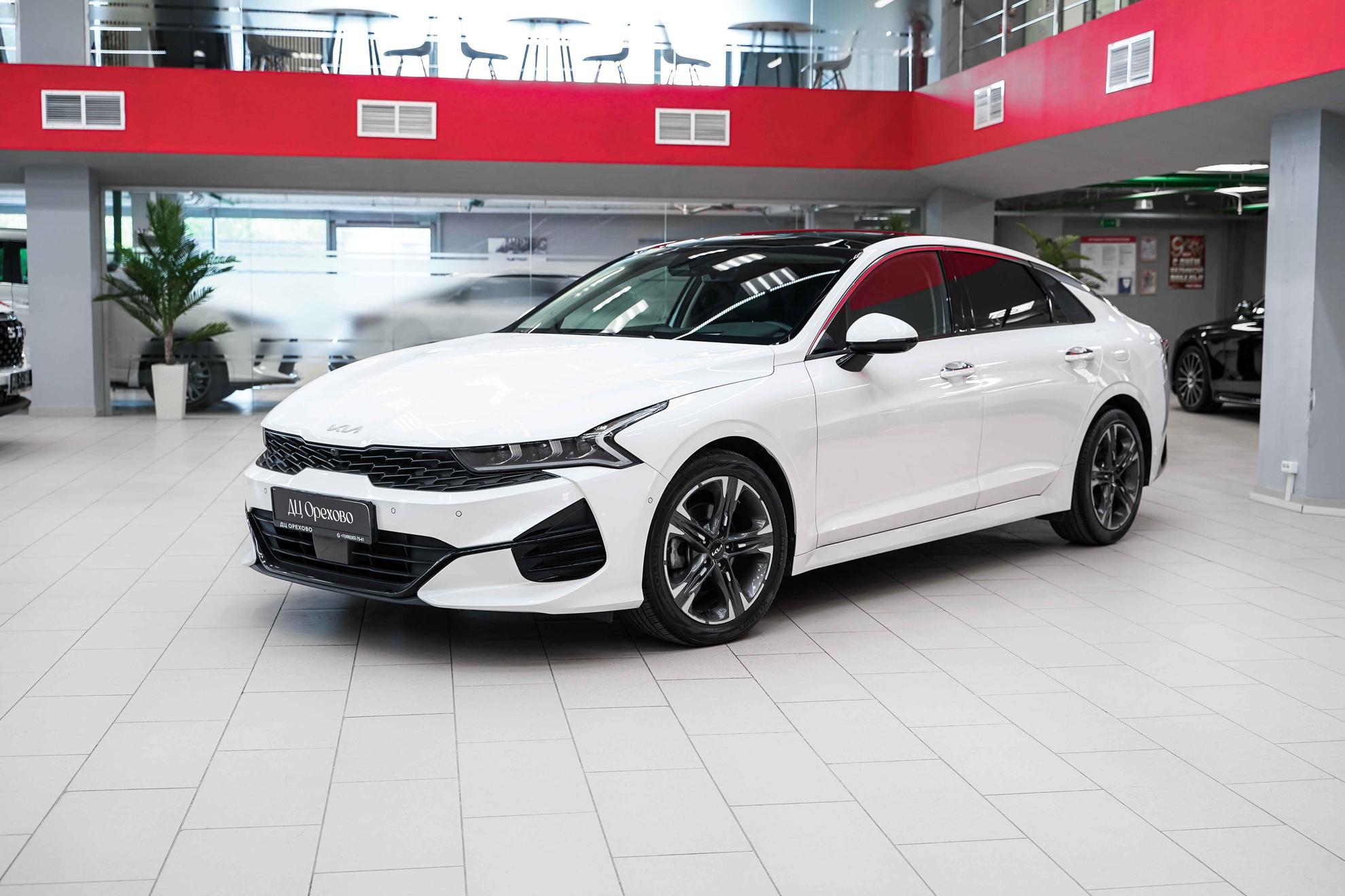 Kia K5 2021, белый, ДЦ Орехово
