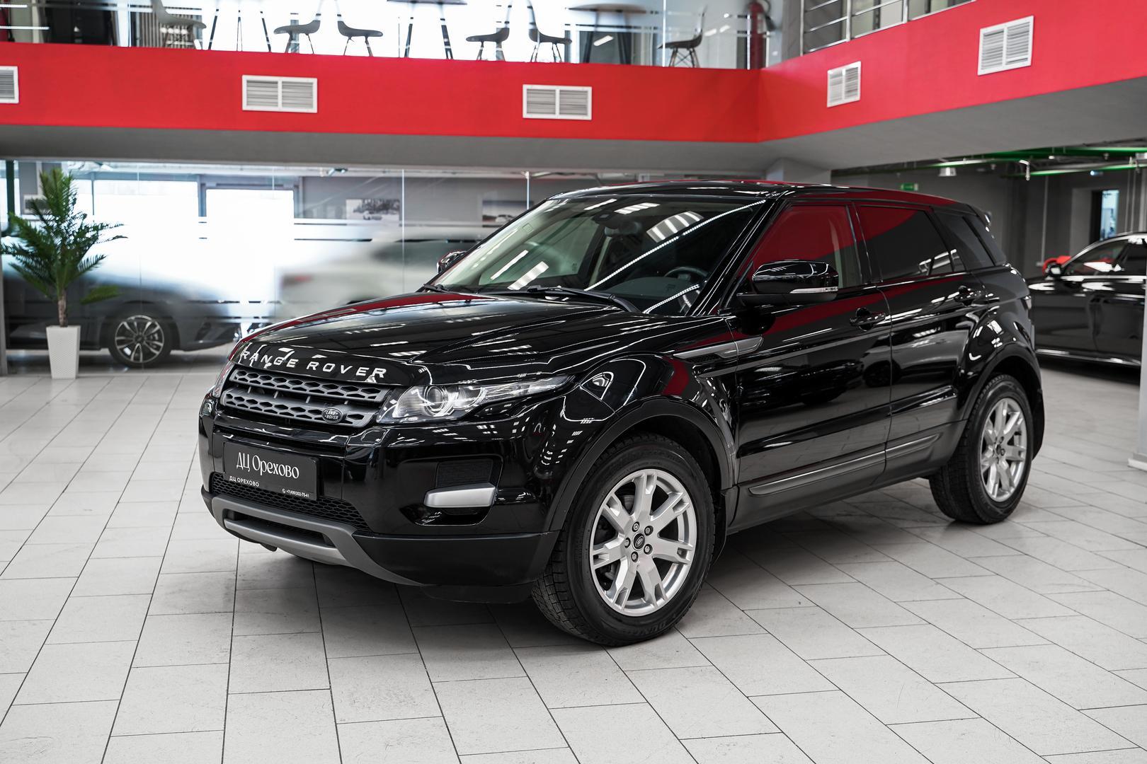 Land Rover Range Rover Evoque 2013, черный, ДЦ Орехово
