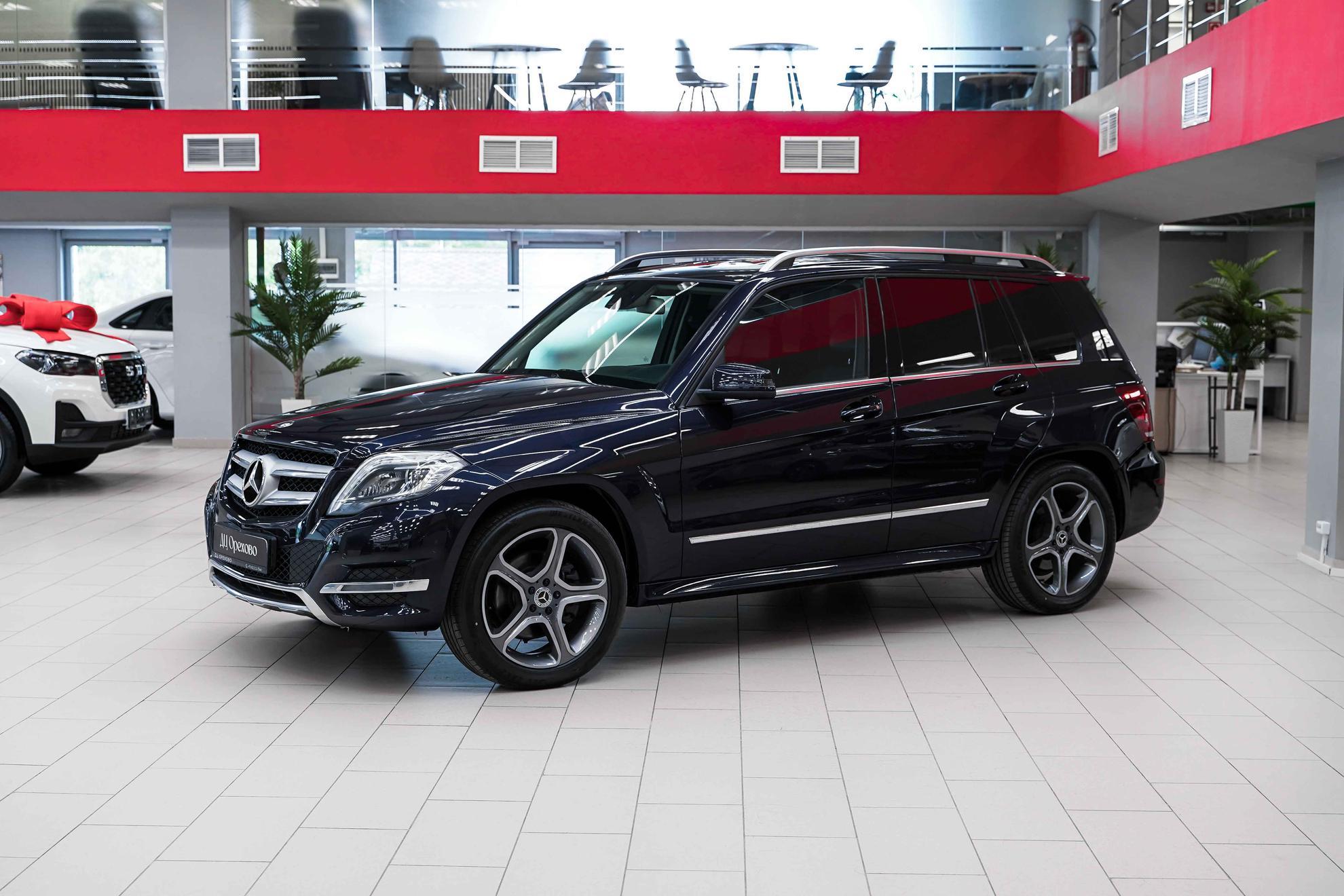 Mercedes-Benz GLK-Класс 2012, синий, ДЦ Орехово