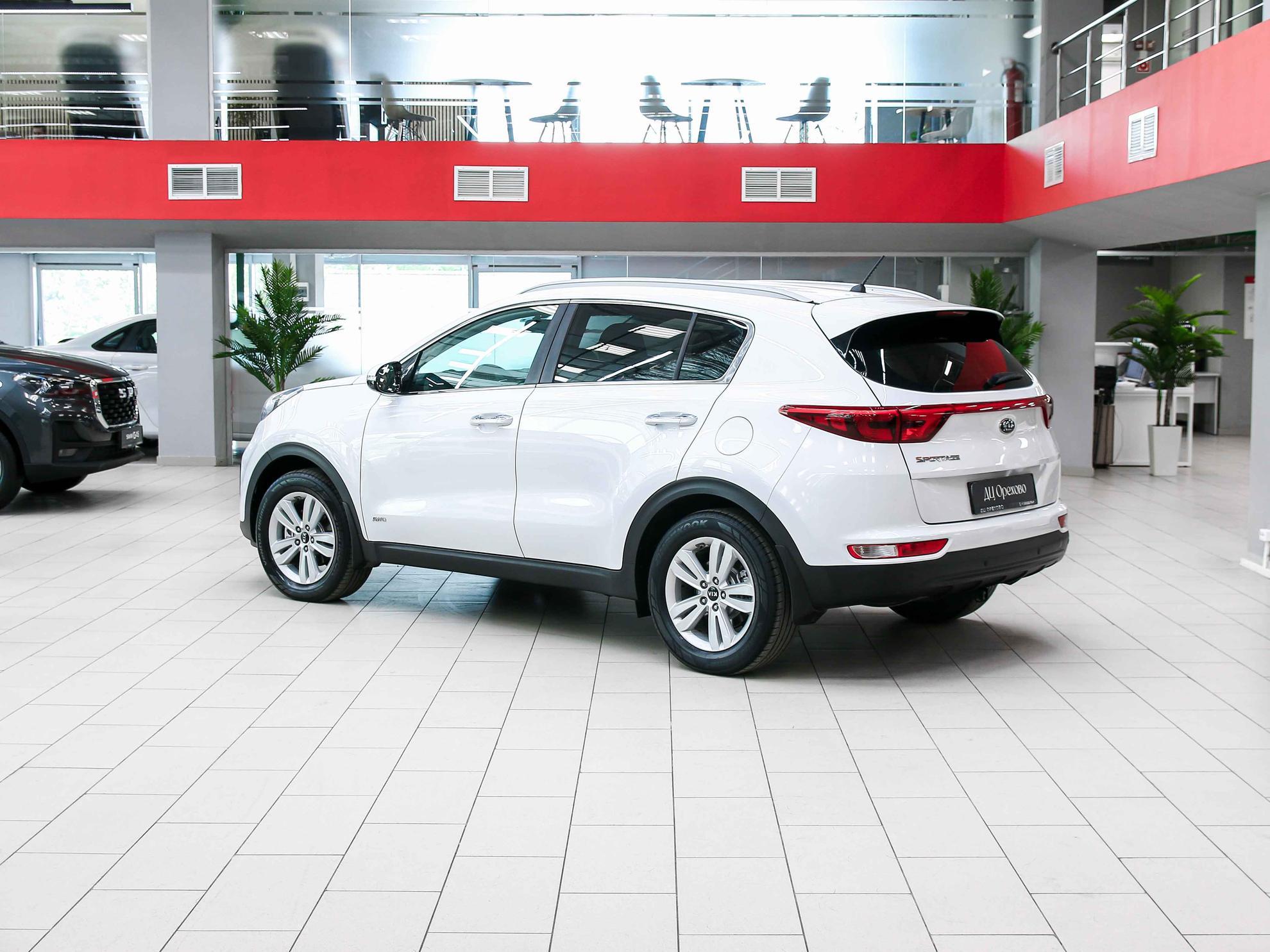 Kia Sportage 2016, белый, ДЦ Орехово