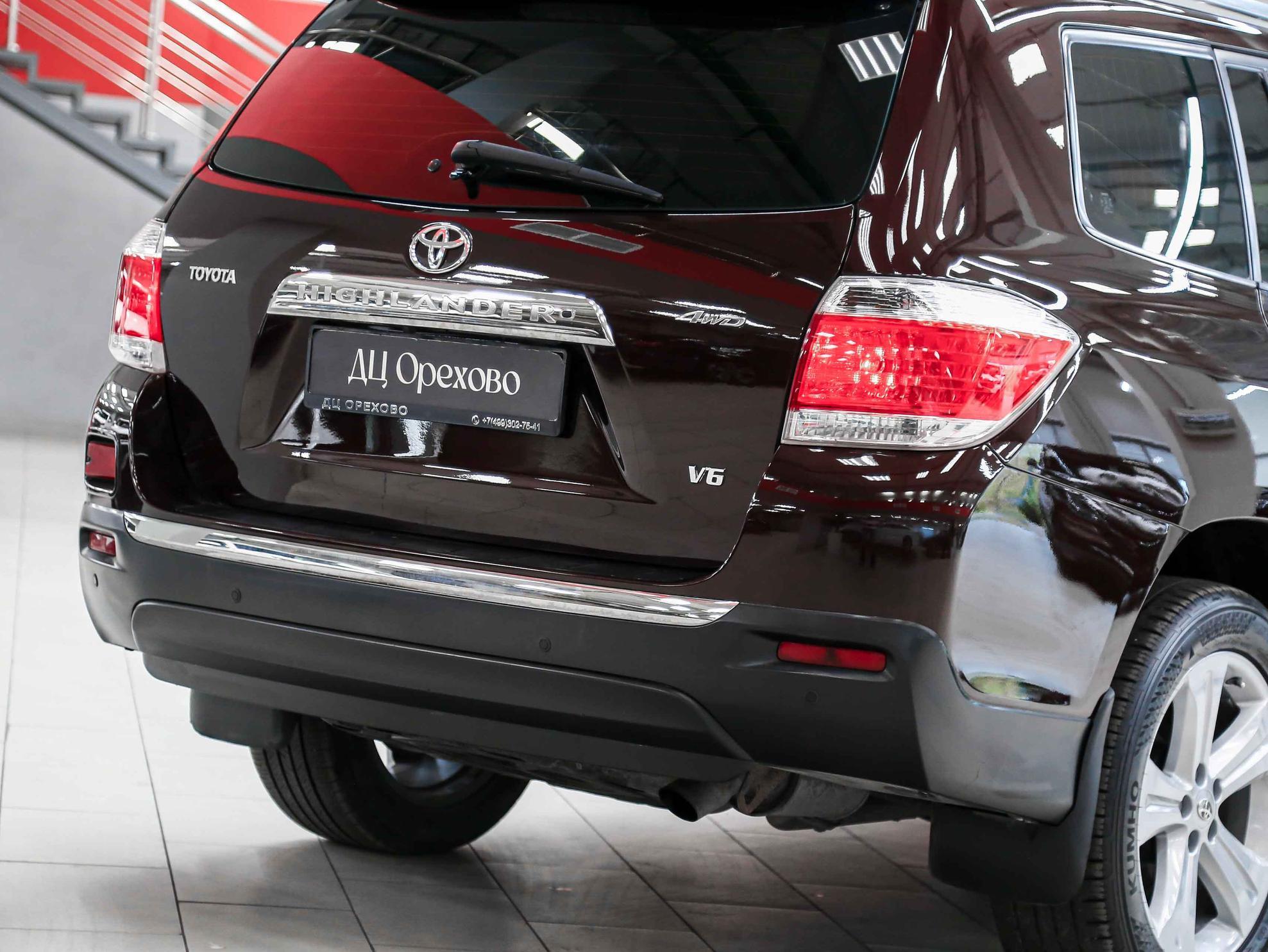 Toyota Highlander 2012, пурпурный, ДЦ Орехово