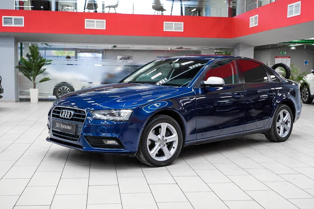 Audi A4 2012, синий, ДЦ Орехово