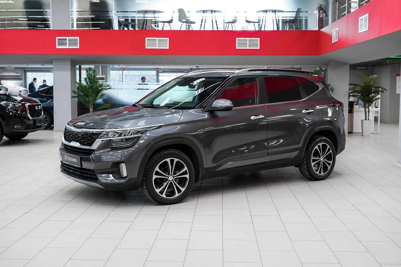 Kia Seltos 2021, серый, ДЦ Орехово