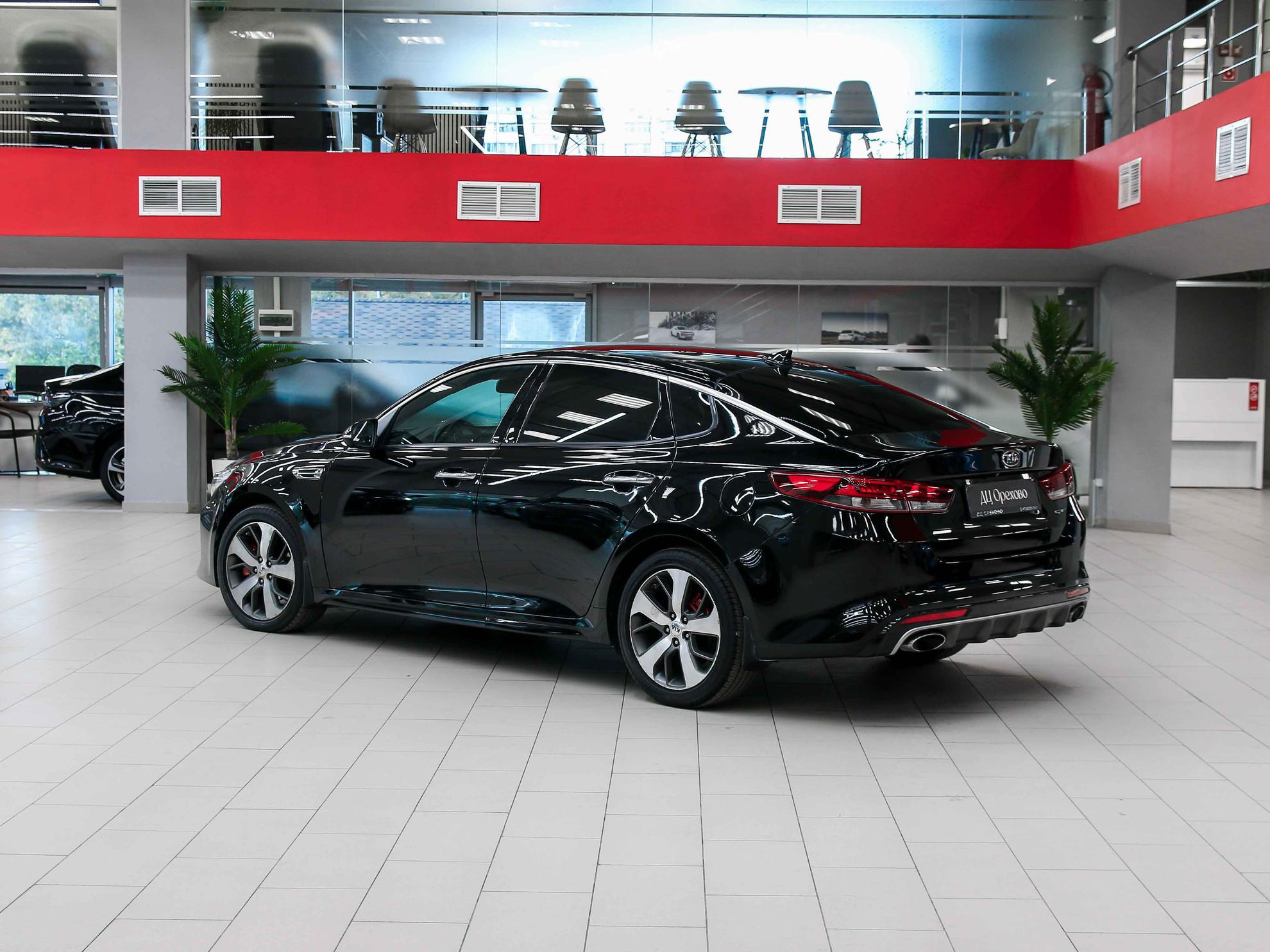 Kia Optima 2017, черный, ДЦ Орехово