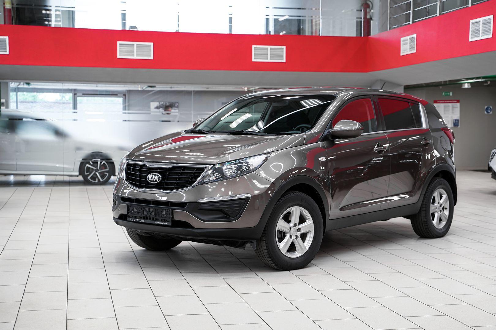 Kia Sportage 2015, коричневый, ДЦ Орехово