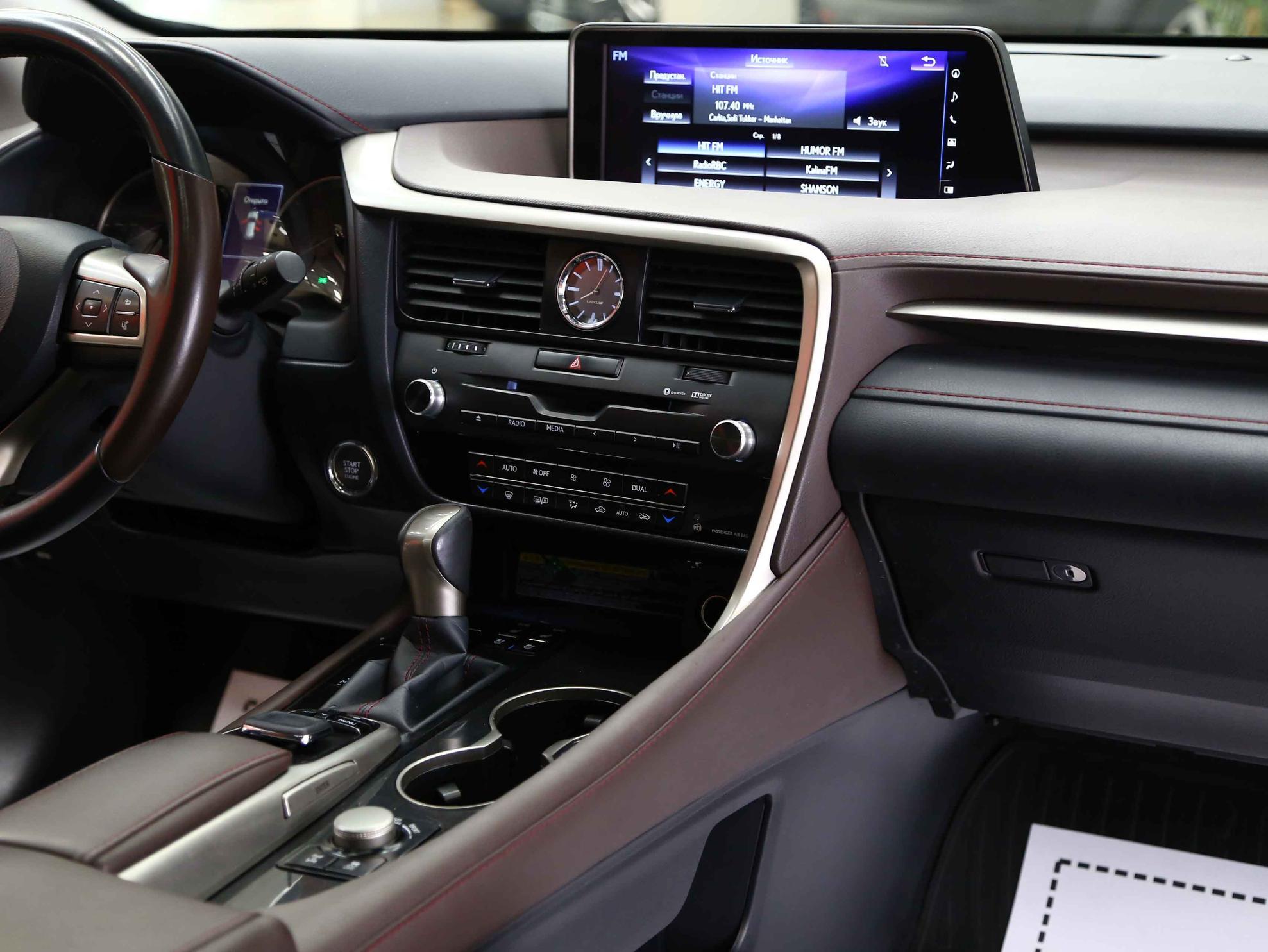 Lexus RX 2018, черный, ДЦ Орехово