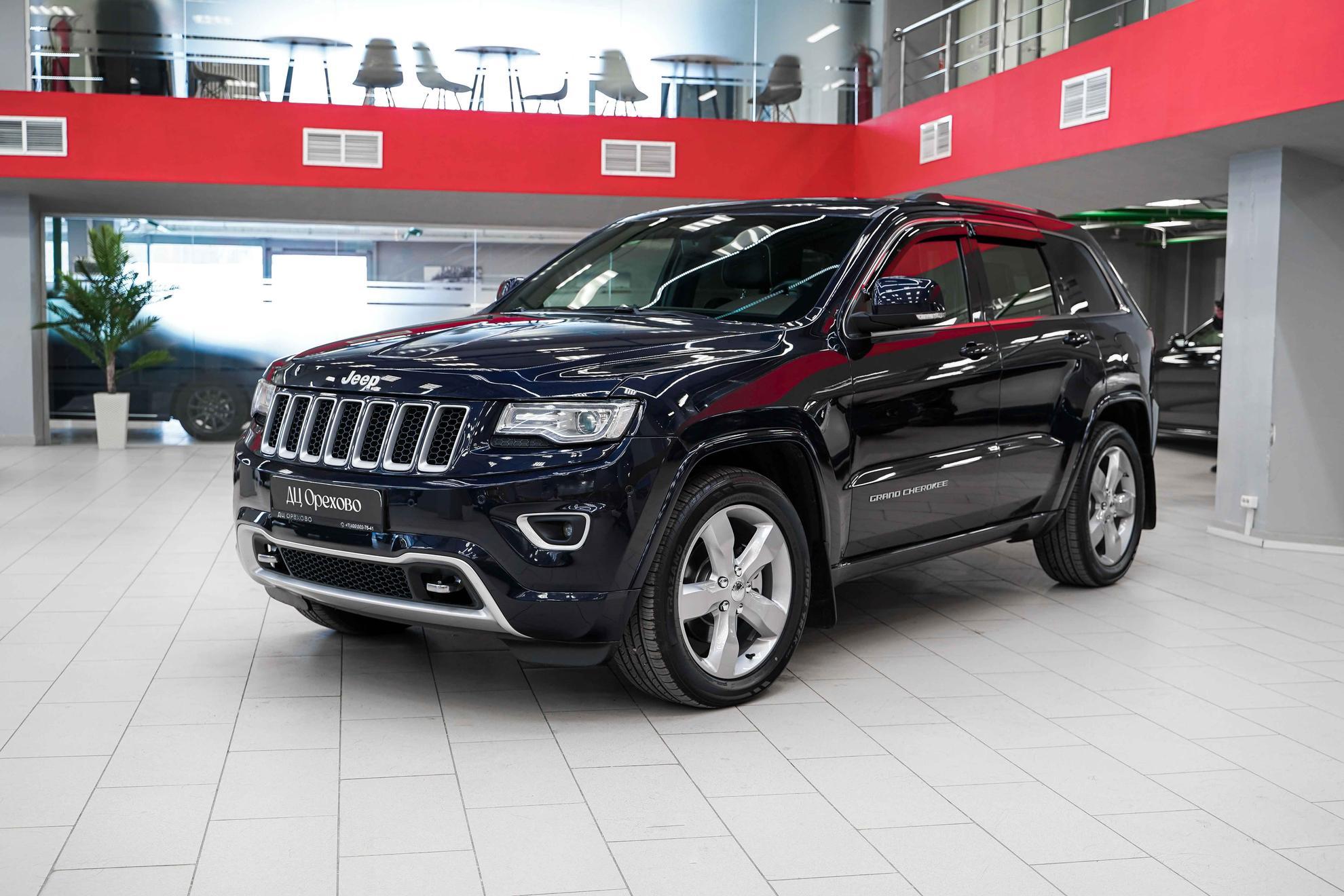 Jeep Grand Cherokee 2014, синий, ДЦ Орехово