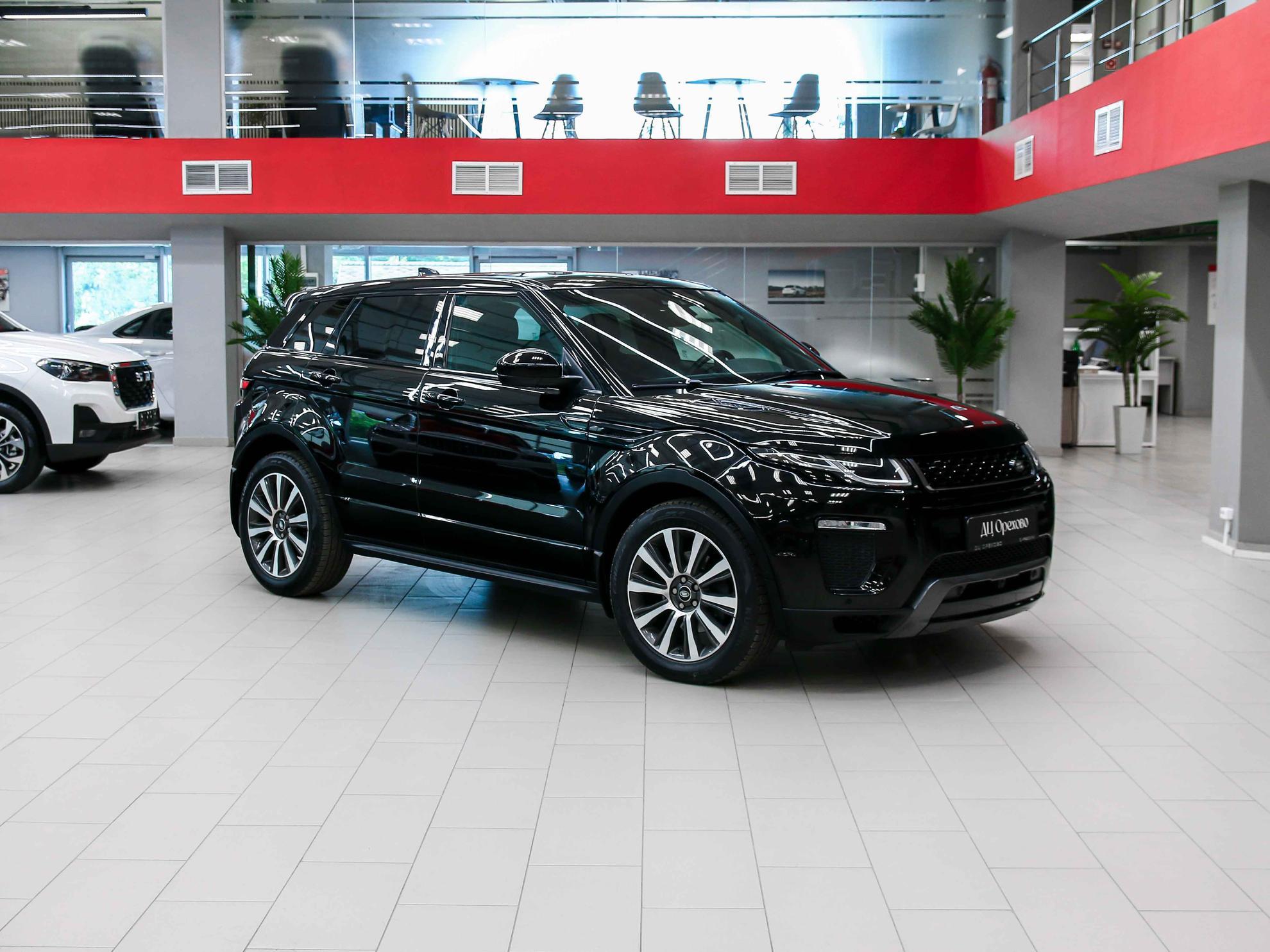 Land Rover Range Rover Evoque 2018, черный, ДЦ Орехово