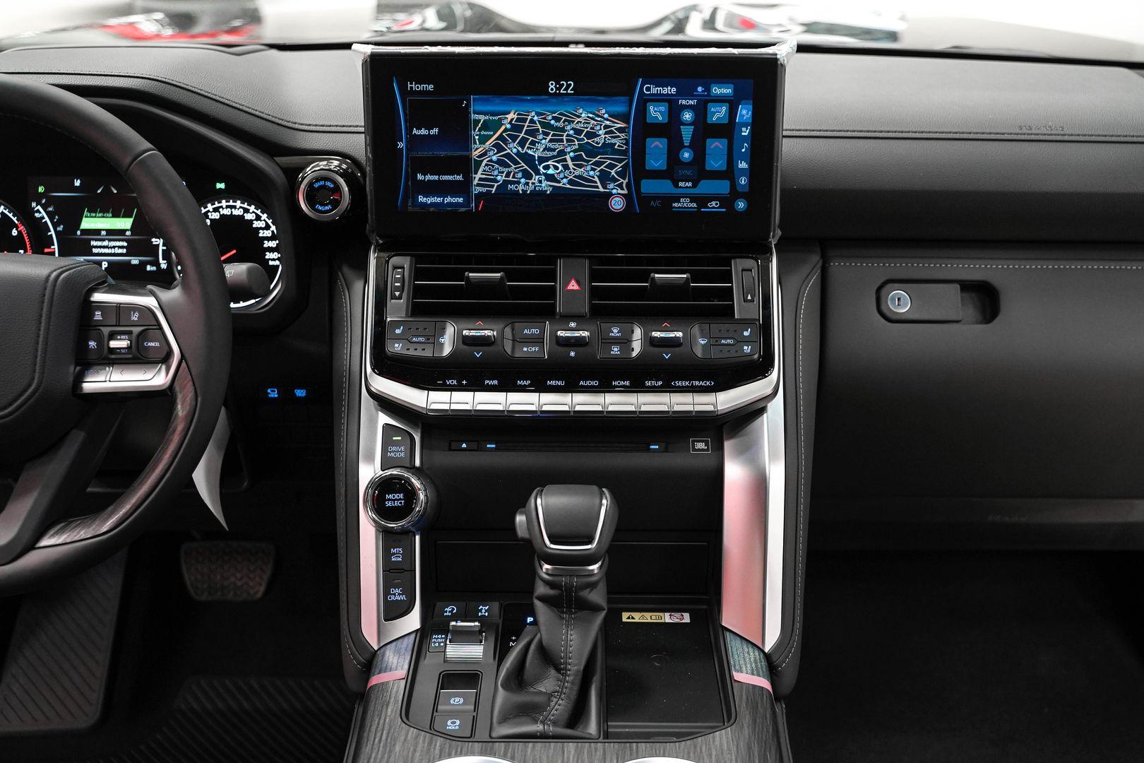 Toyota Land Cruiser 2024, черный, ДЦ Орехово
