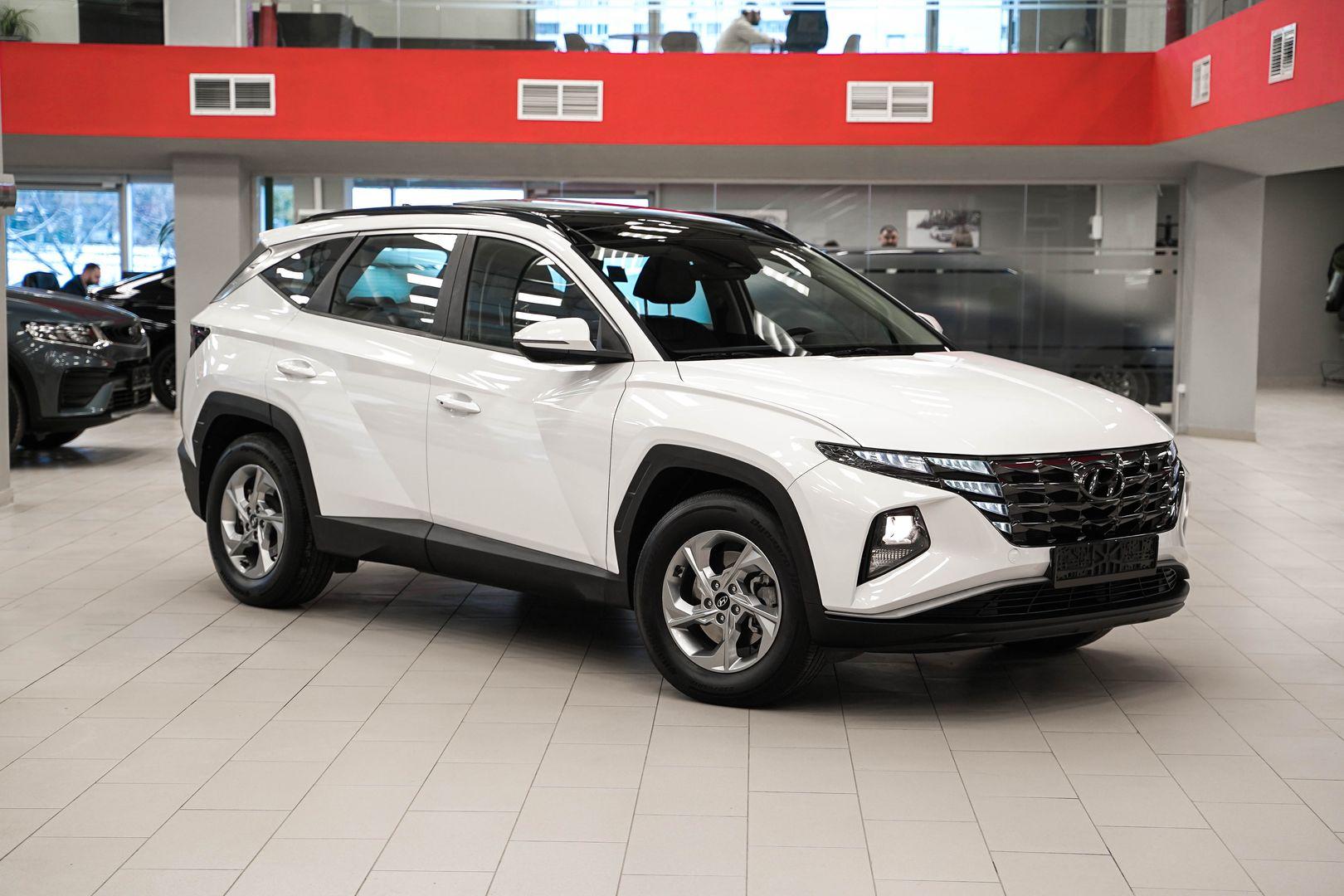 Hyundai Tucson 2021, белый, ДЦ Орехово