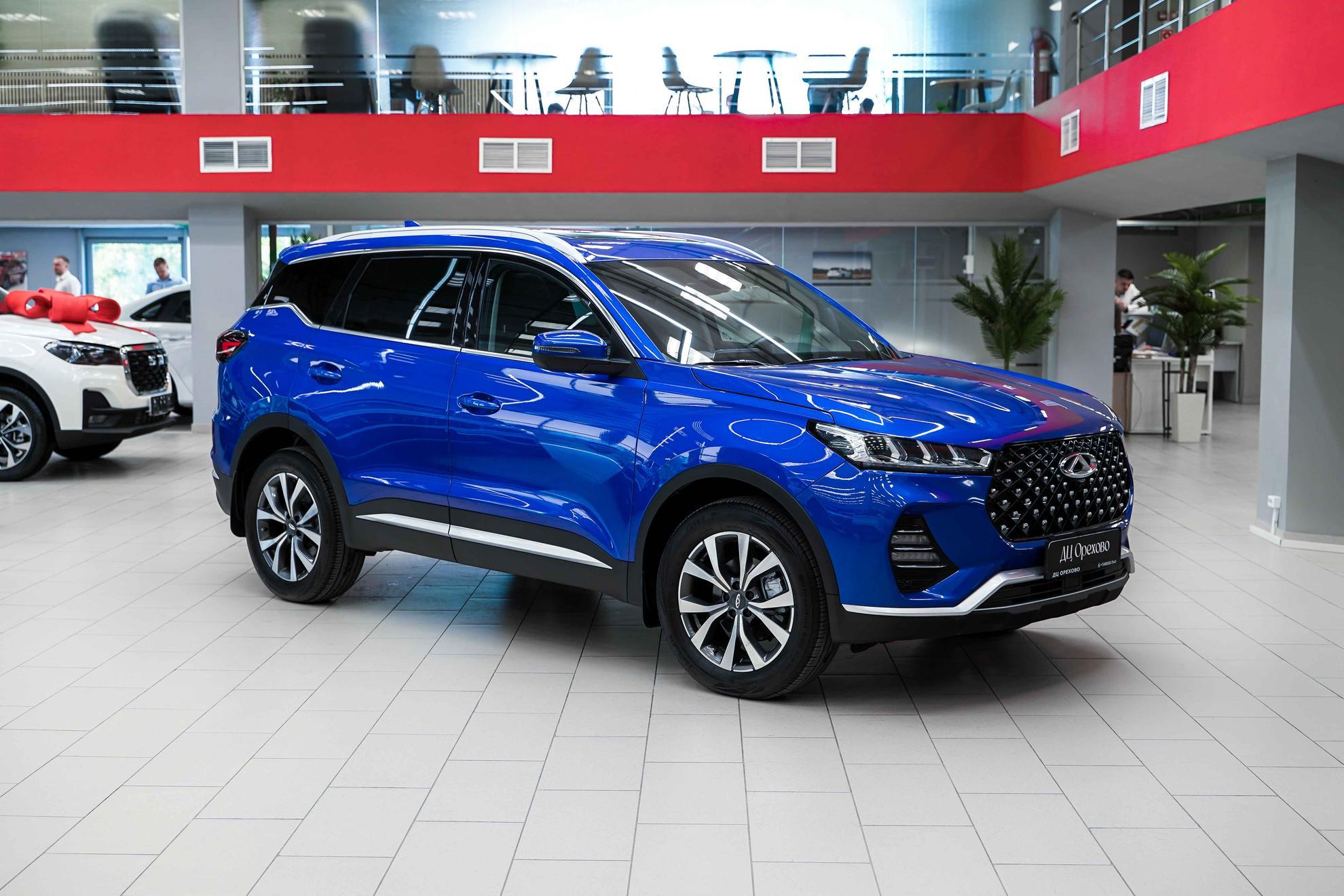 Chery Tiggo 7 Pro 2022, синий, ДЦ Орехово